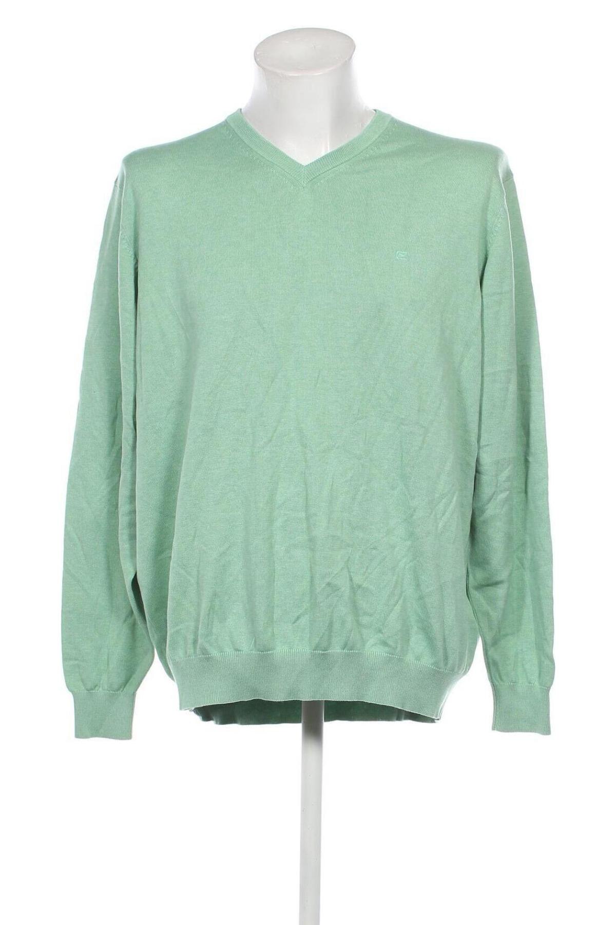 Herrenpullover Casa Moda, Größe XXL, Farbe Grün, Preis 15,49 €