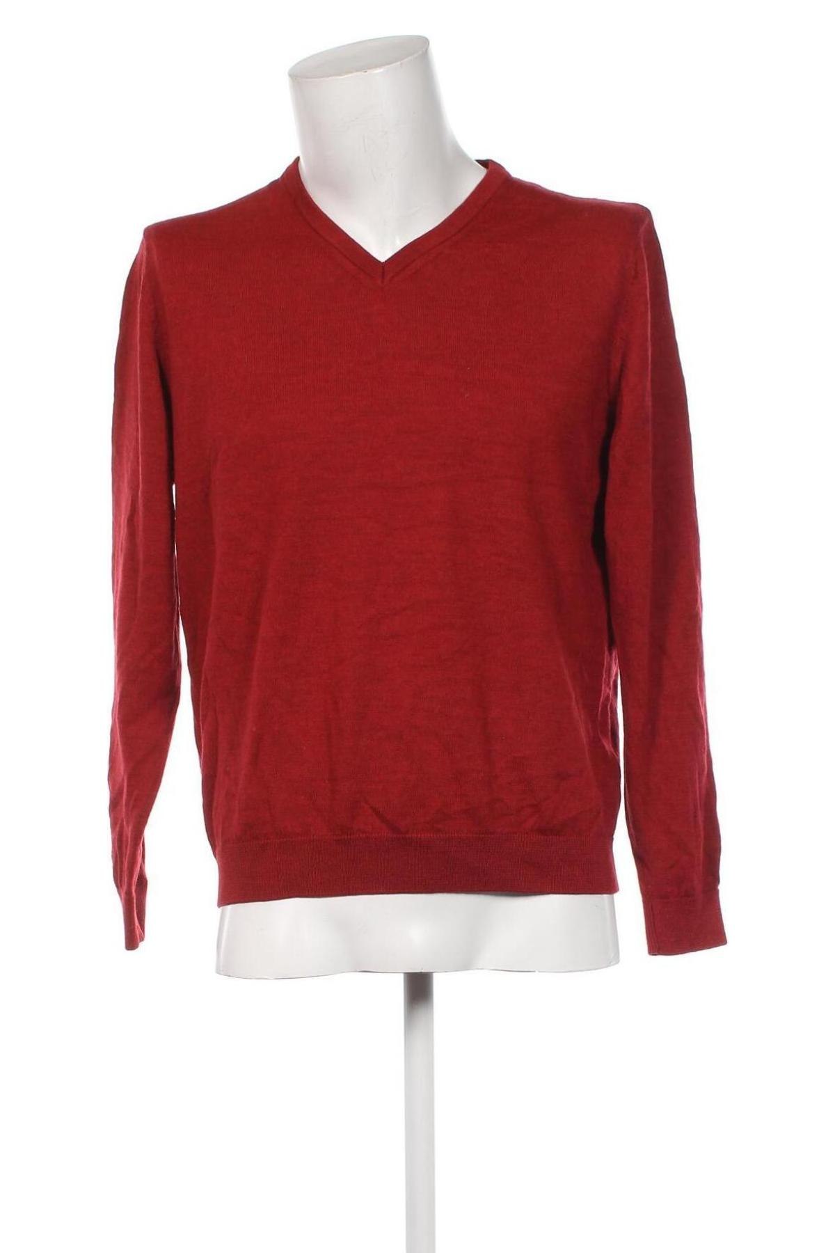 Herrenpullover Charles Vogele, Größe L, Farbe Rot, Preis 12,51 €