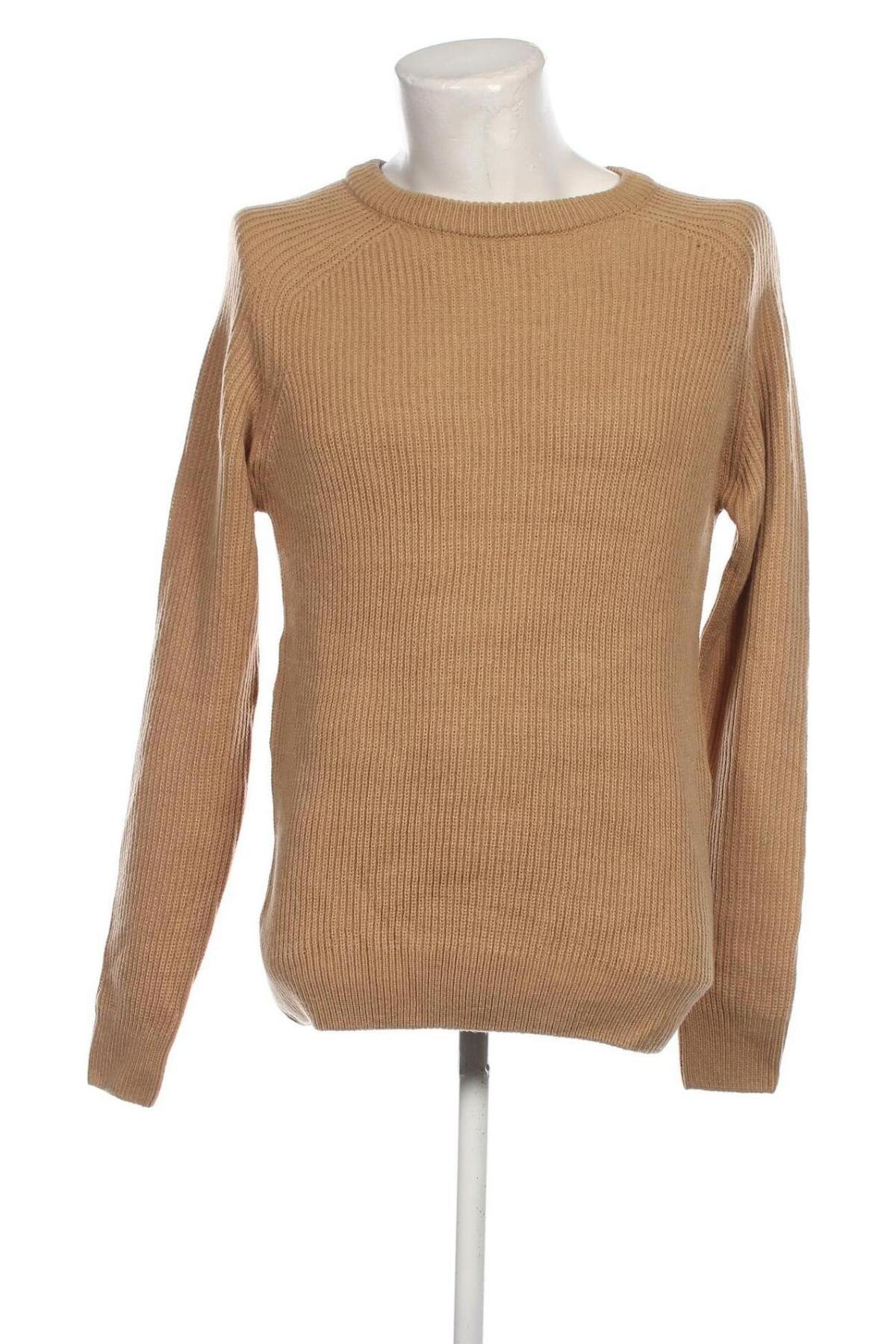 Herrenpullover Clockhouse, Größe M, Farbe Beige, Preis 10,29 €