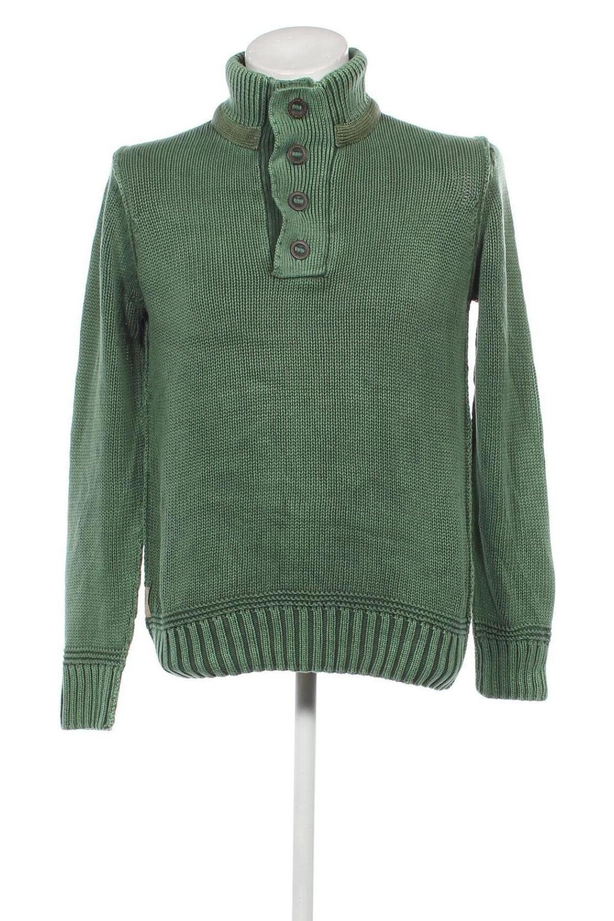 Мъжки пуловер Dstrezzed, Размер L, Цвят Зелен, Цена 55,80 лв.