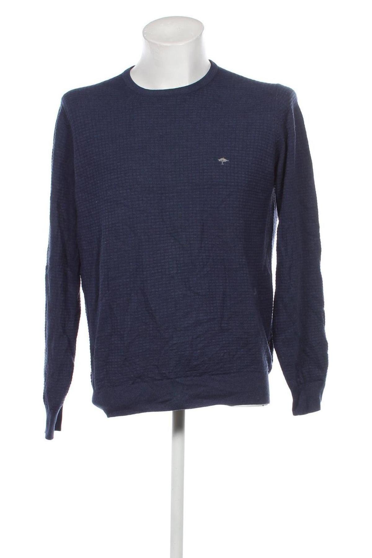 Herrenpullover Fynch-Hatton, Größe M, Farbe Blau, Preis 38,83 €