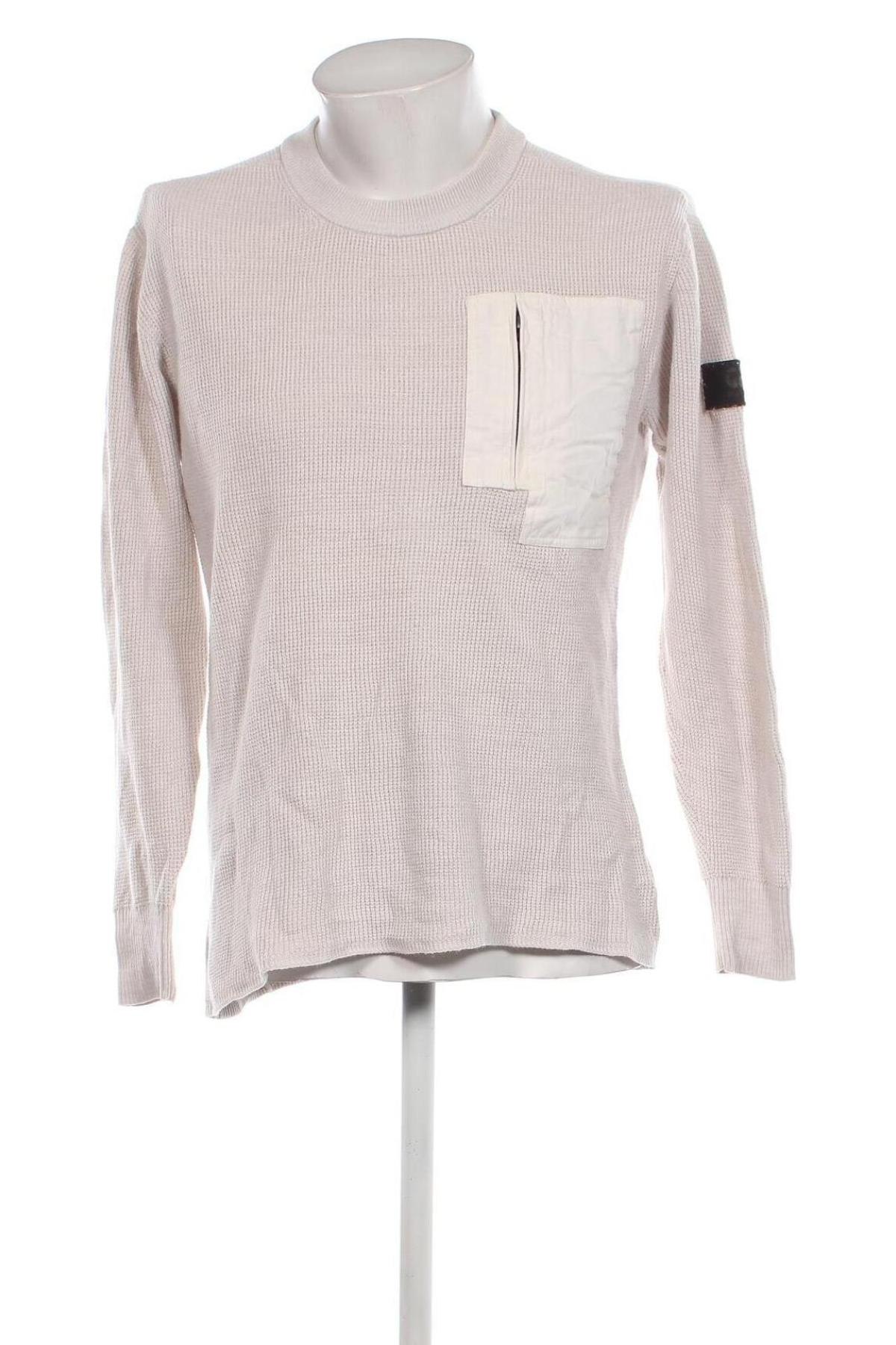 Herrenpullover G-Star Raw, Größe L, Farbe Ecru, Preis 66,80 €