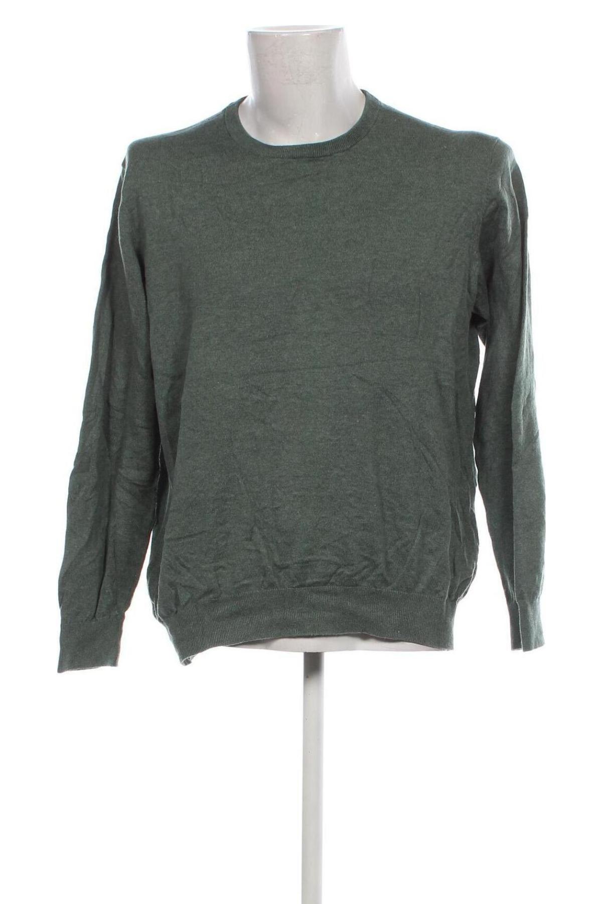Мъжки пуловер Galeria, Размер XXL, Цвят Зелен, Цена 43,40 лв.