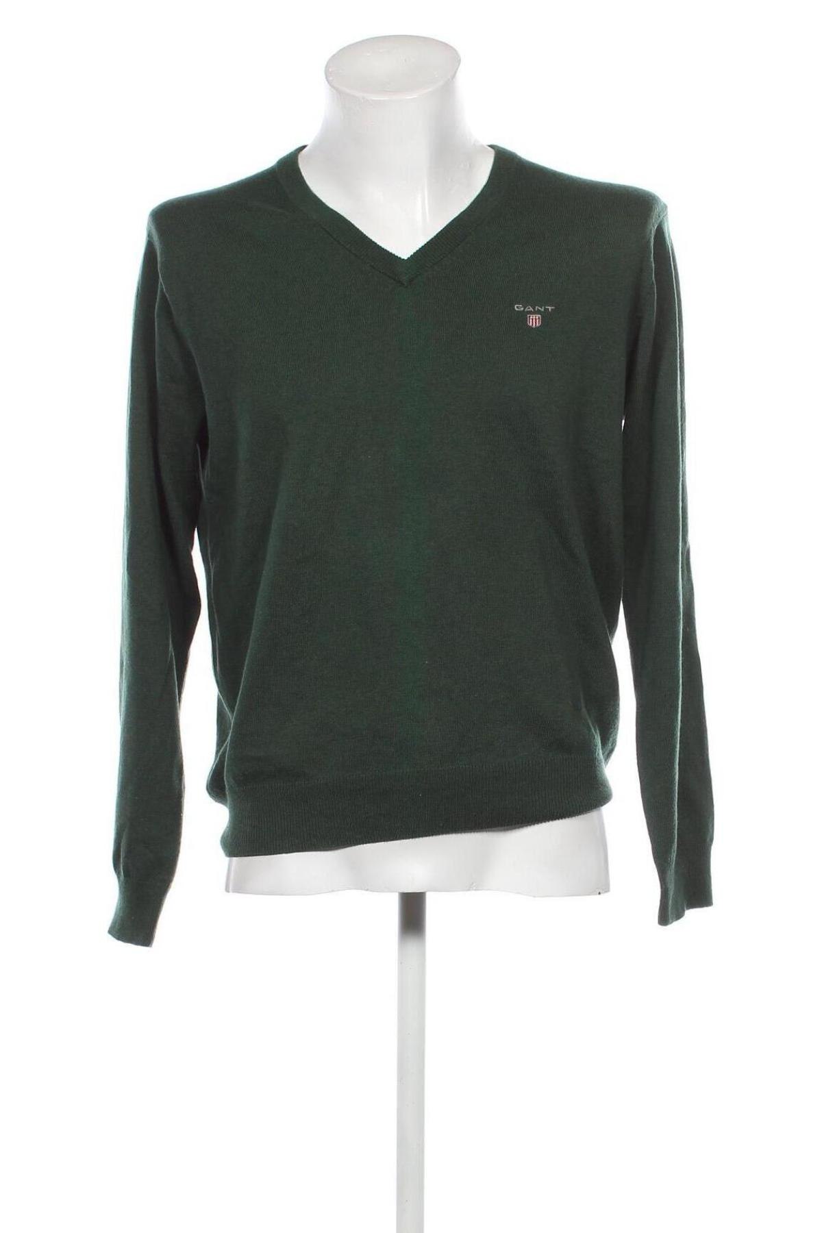 Herrenpullover Gant, Größe M, Farbe Grün, Preis € 34,30