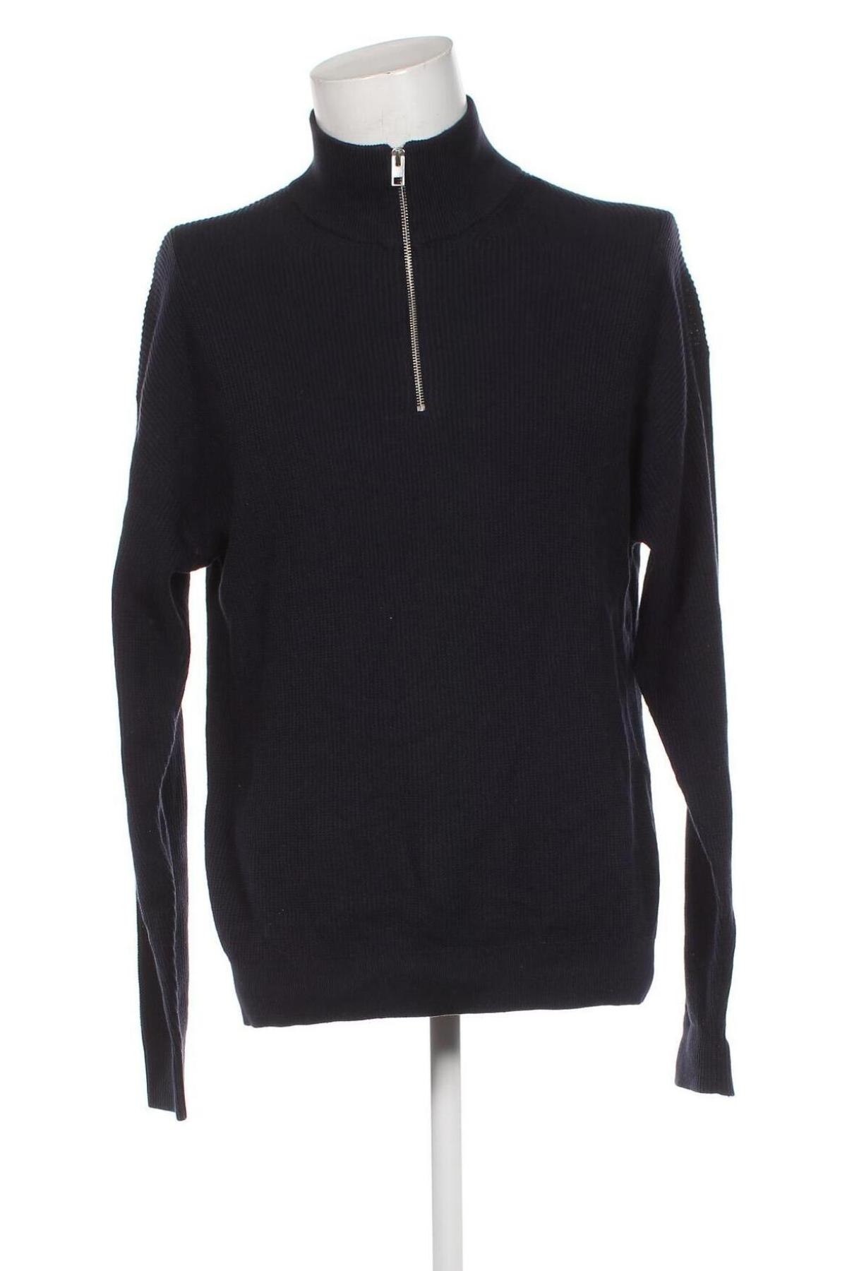 Herrenpullover Jack & Jones, Größe L, Farbe Blau, Preis € 29,09