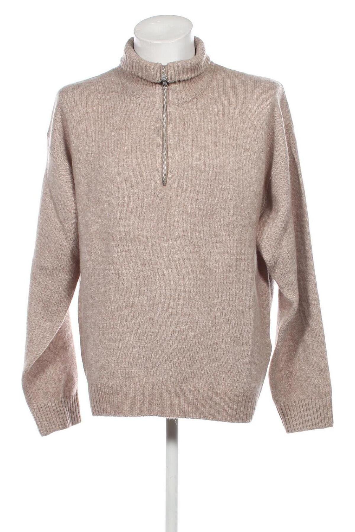 Ανδρικό πουλόβερ Jack & Jones, Μέγεθος XL, Χρώμα  Μπέζ, Τιμή 29,09 €
