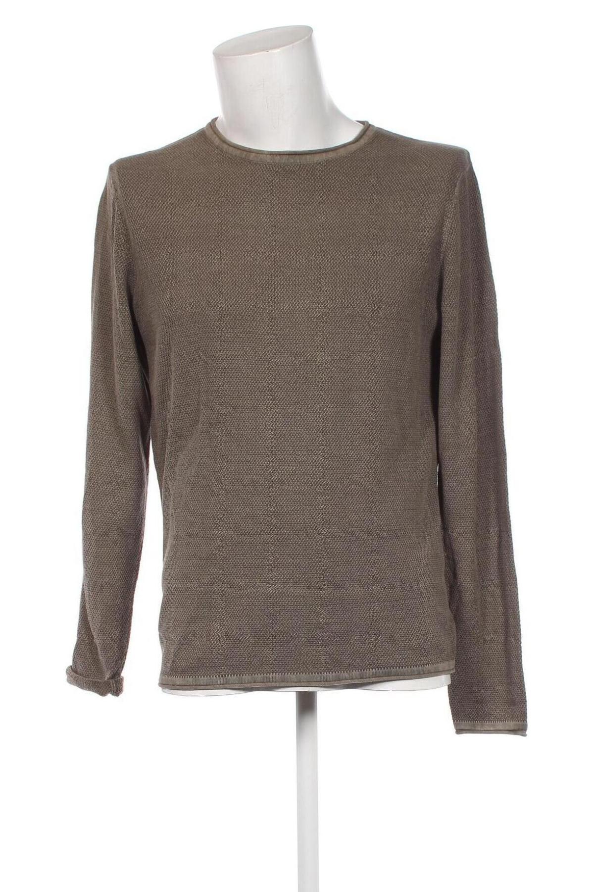 Herrenpullover Jack & Jones, Größe L, Farbe Beige, Preis € 15,99