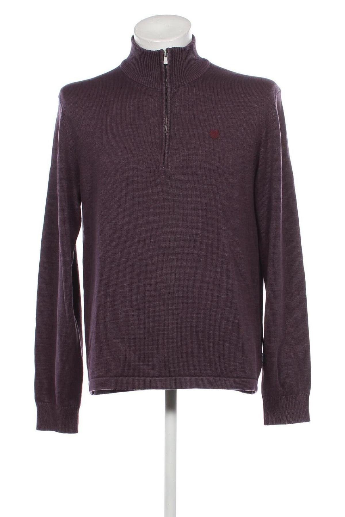 Męski sweter Jack & Jones, Rozmiar L, Kolor Fioletowy, Cena 105,55 zł