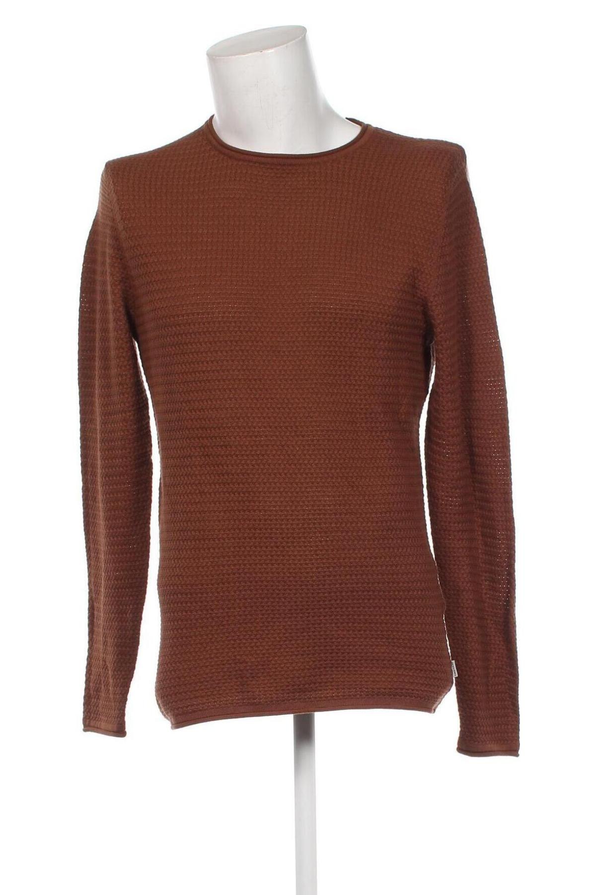 Herrenpullover Jack & Jones, Größe M, Farbe Braun, Preis € 27,56