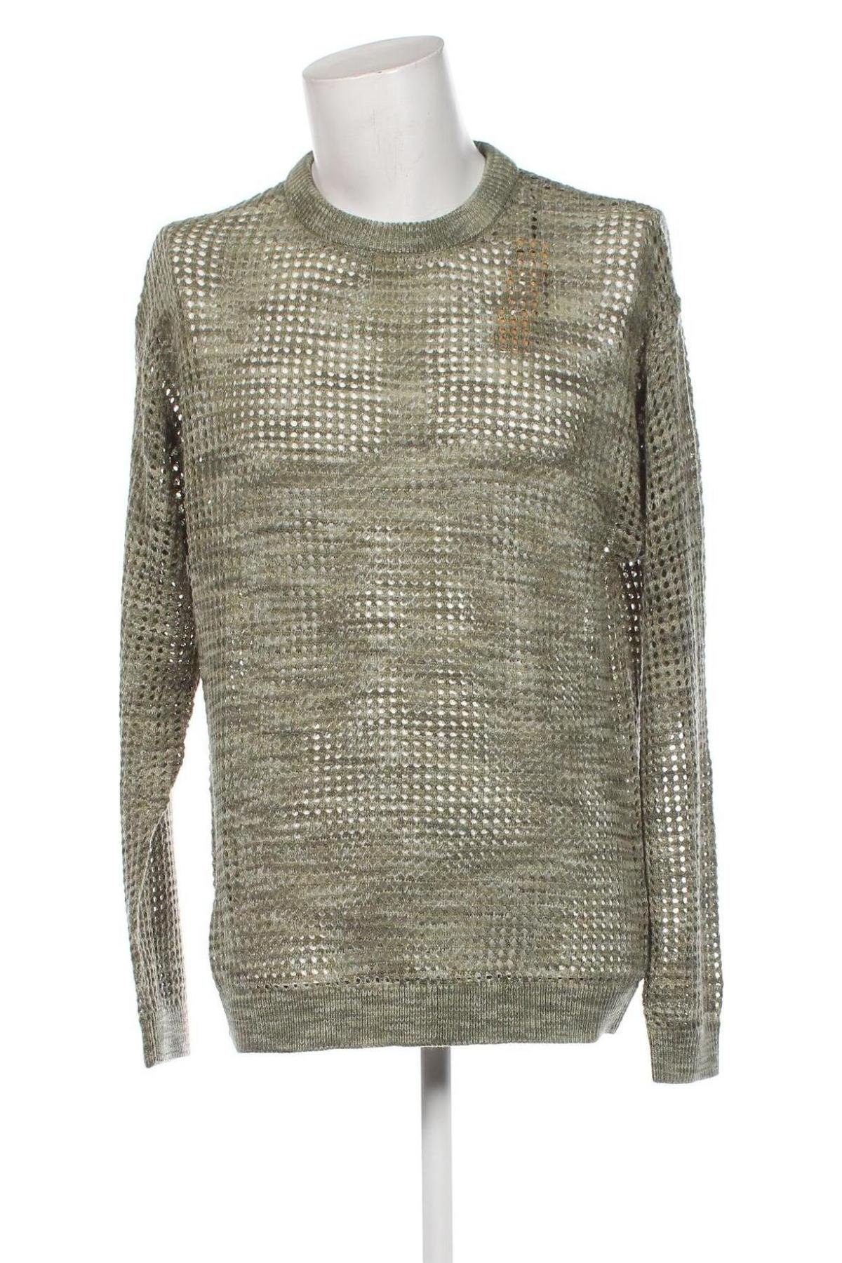 Herrenpullover Jack & Jones, Größe L, Farbe Grün, Preis 17,86 €