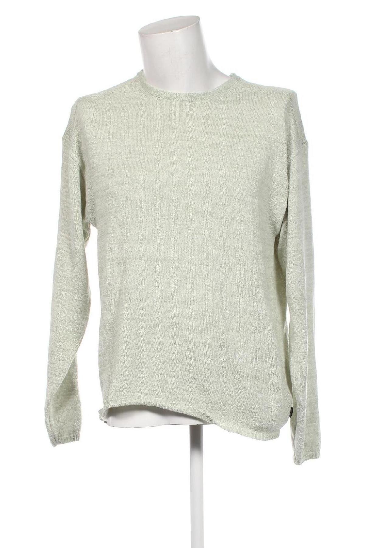 Herrenpullover Jack & Jones, Größe L, Farbe Grün, Preis 27,56 €