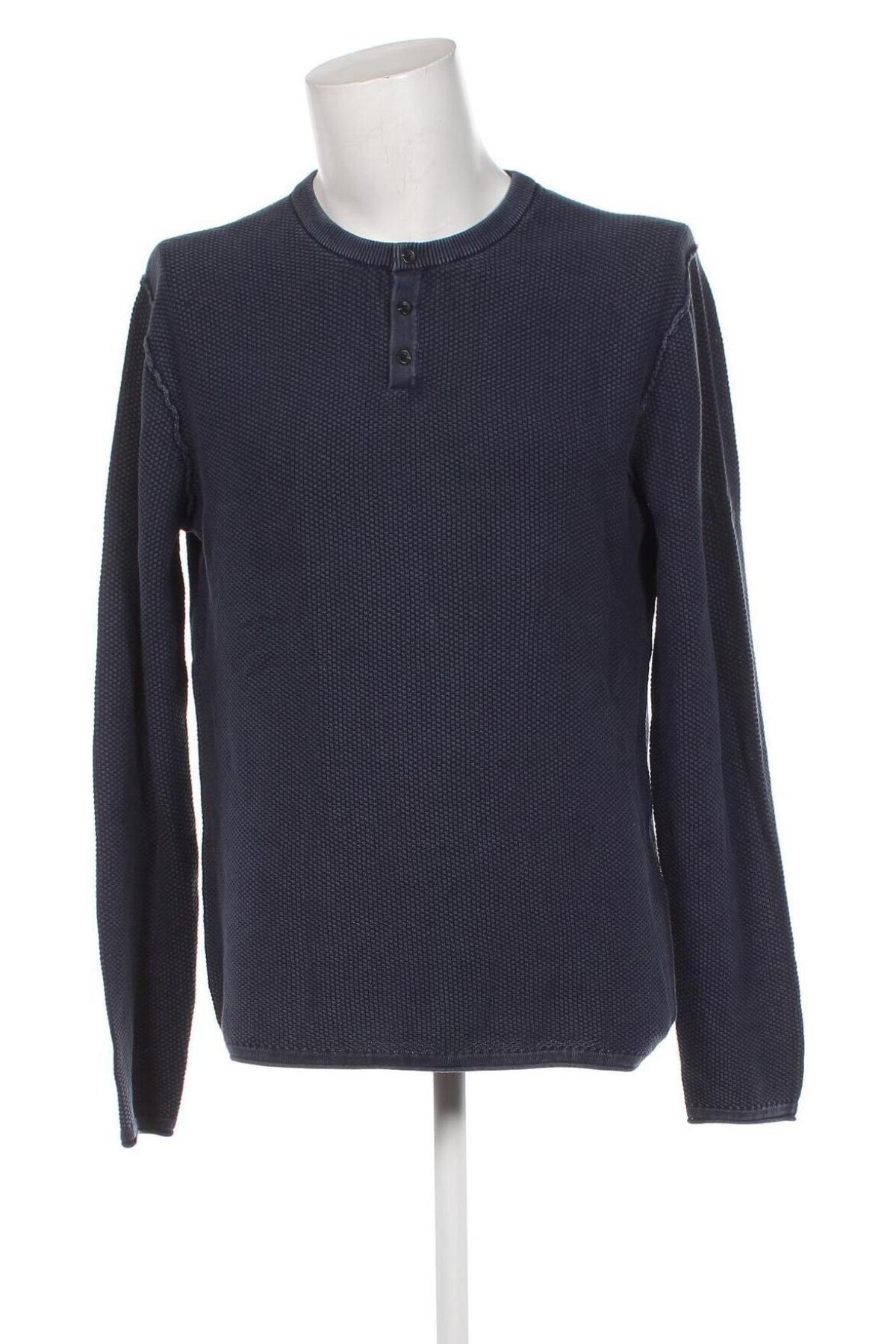 Pánsky sveter  Jack & Jones, Veľkosť L, Farba Modrá, Cena  29,09 €