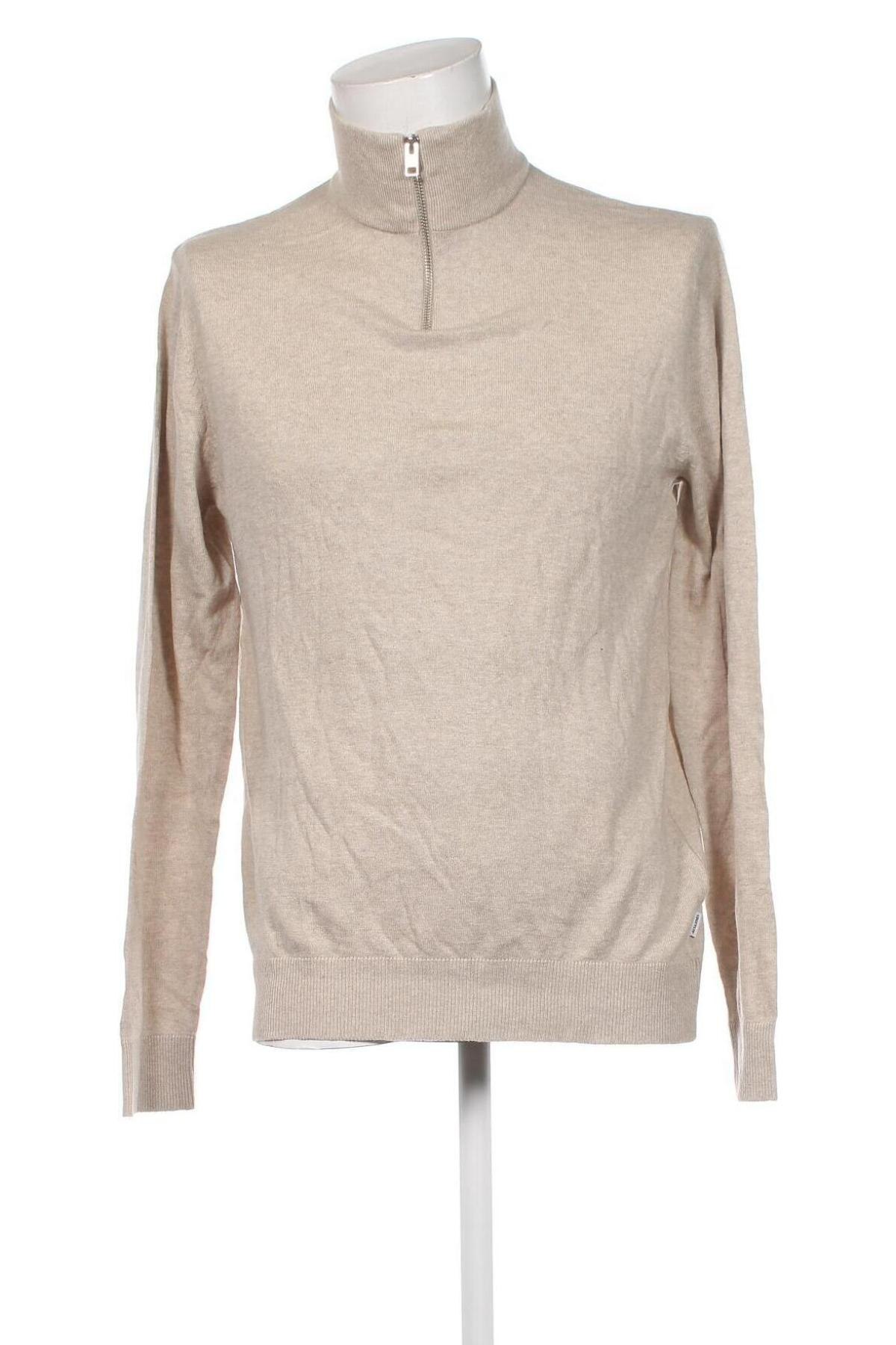 Pánsky sveter  Jack & Jones, Veľkosť L, Farba Béžová, Cena  29,09 €