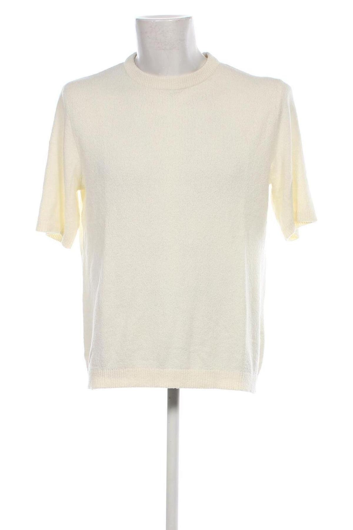 Ανδρικό πουλόβερ Jack & Jones, Μέγεθος L, Χρώμα Λευκό, Τιμή 17,86 €