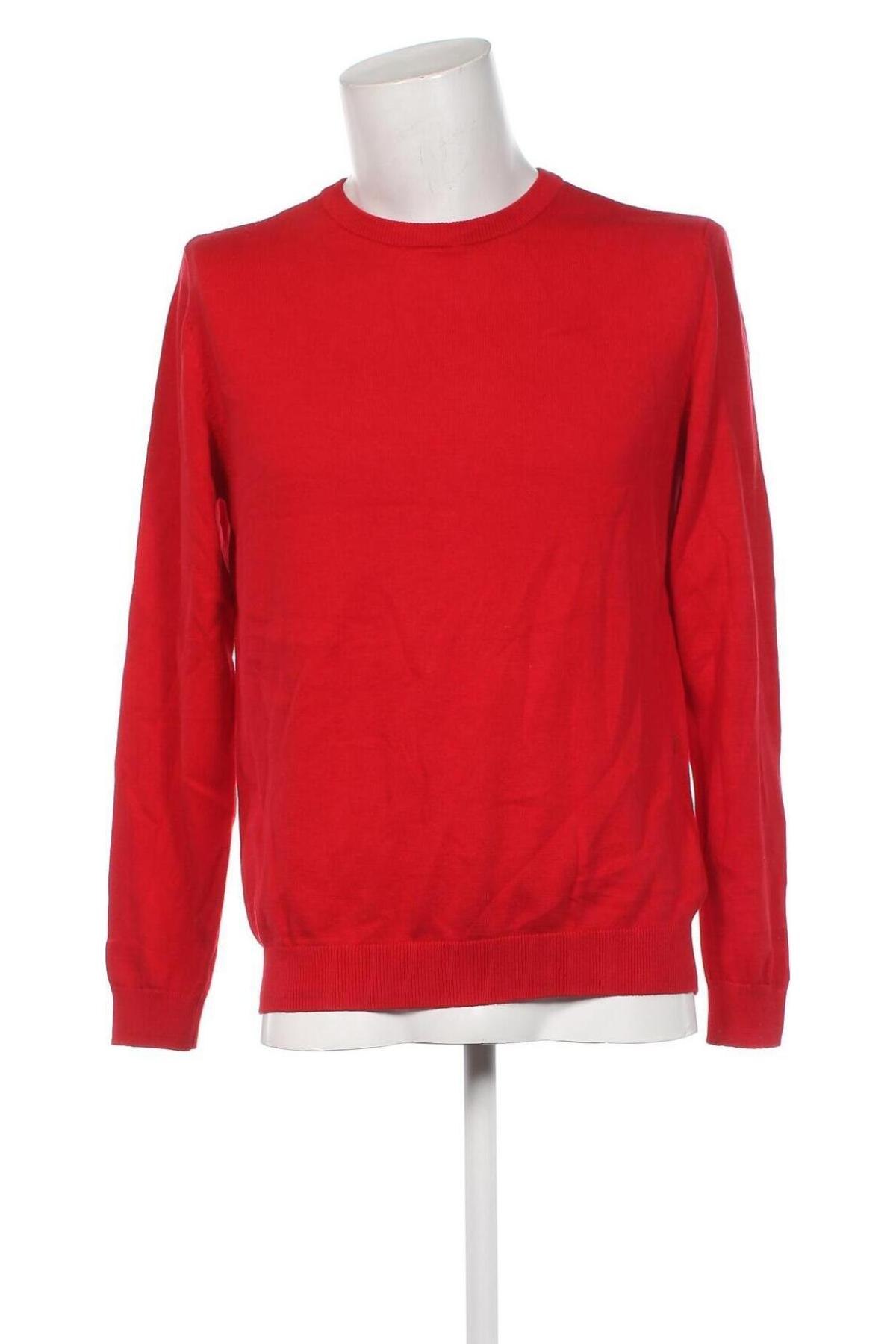 Herrenpullover Jean Pascale, Größe L, Farbe Rot, Preis 11,91 €