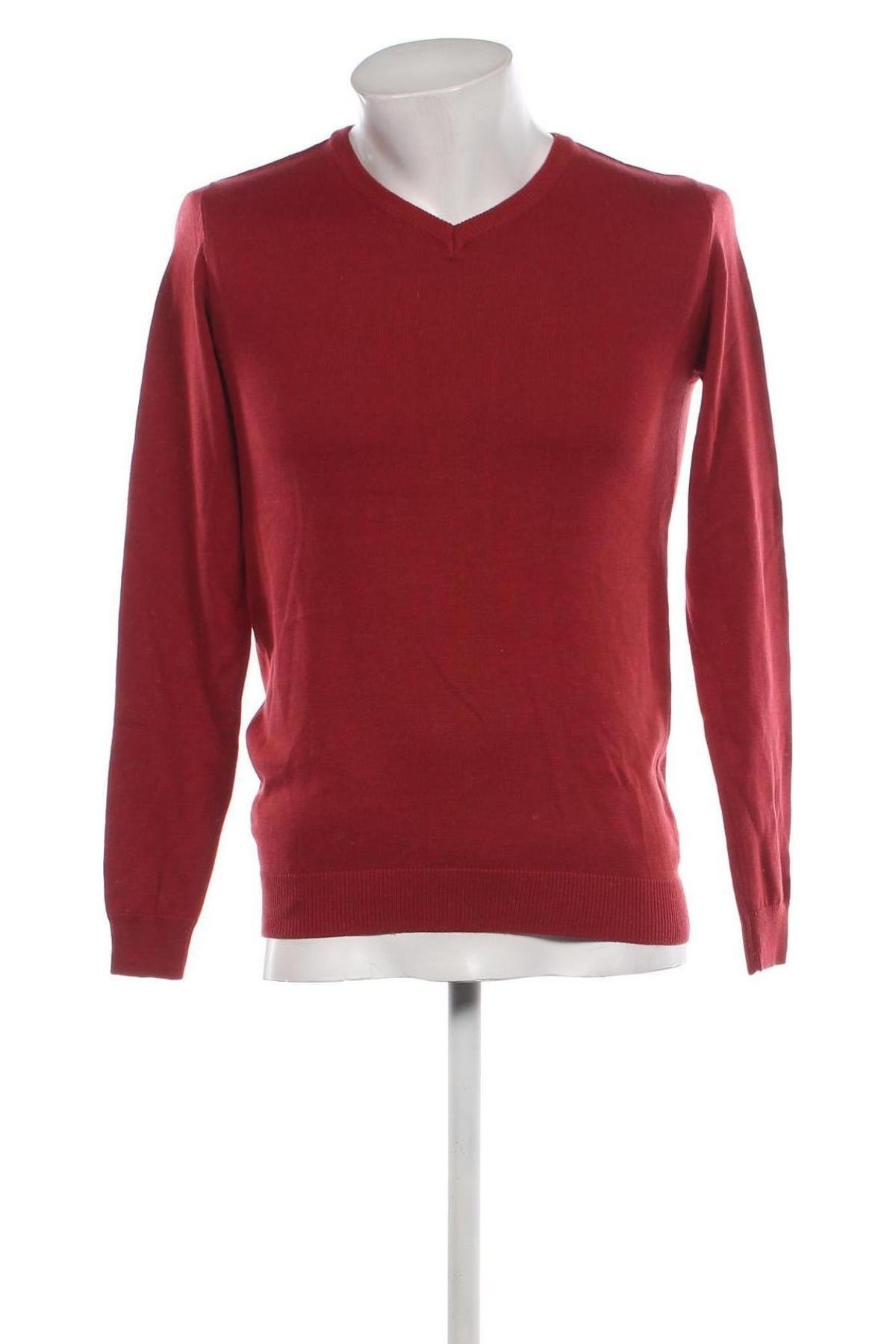 Herrenpullover Jean Pascale, Größe S, Farbe Rot, Preis € 12,49