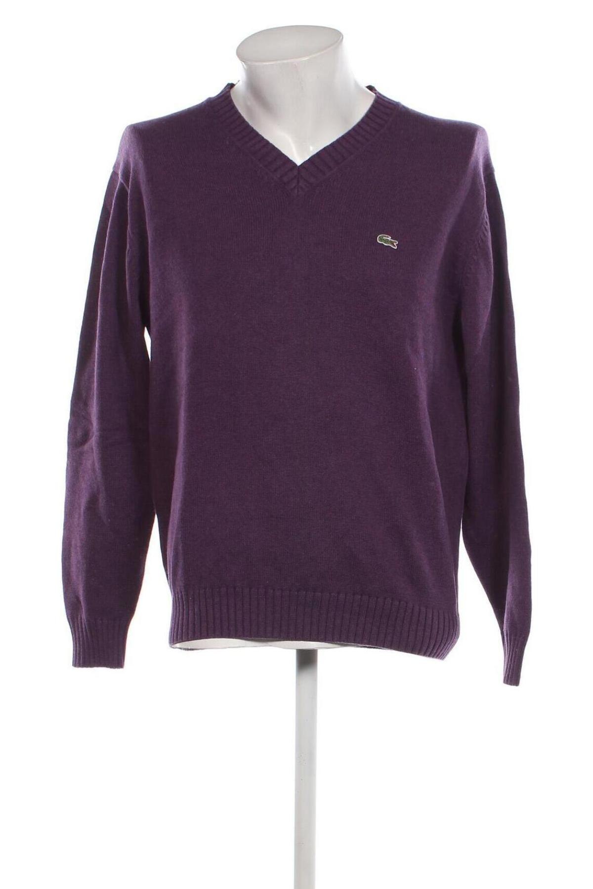 Herrenpullover Lacoste, Größe L, Farbe Lila, Preis € 63,46