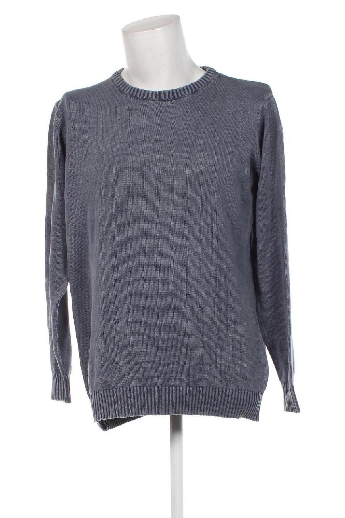 Herrenpullover Livergy, Größe L, Farbe Blau, Preis 9,00 €