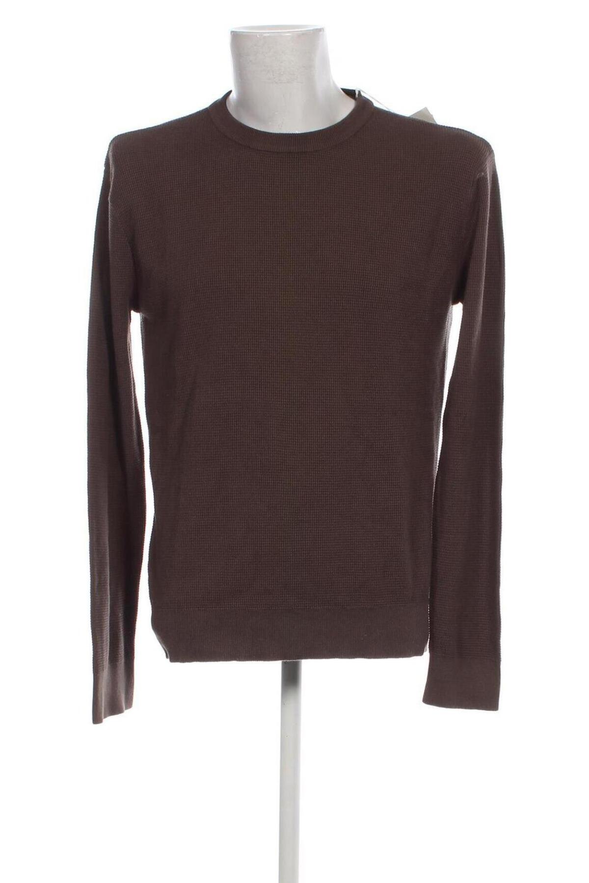 Мъжки пуловер Minimum, Размер L, Цвят Кафяв, Цена 91,00 лв.