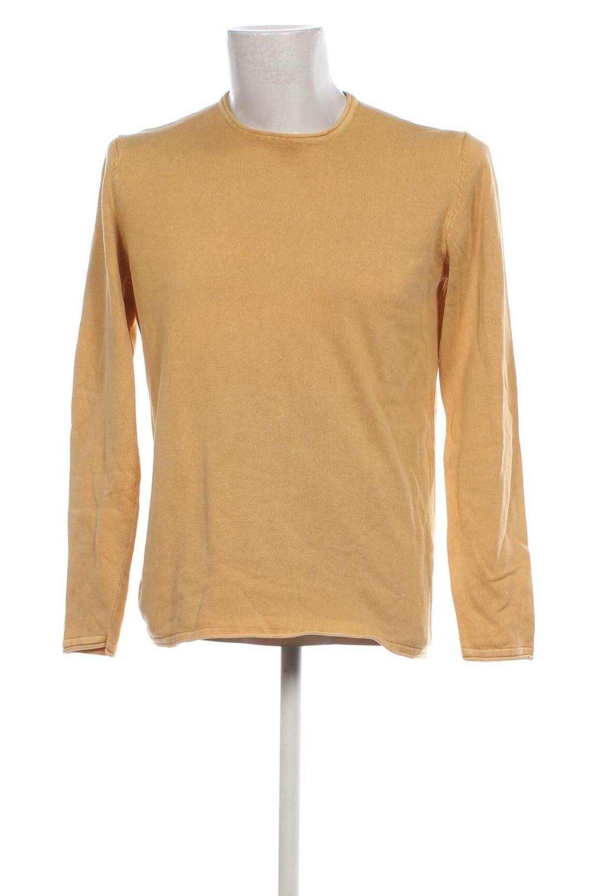 Мъжки пуловер Only & Sons, Размер L, Цвят Жълт, Цена 17,40 лв.