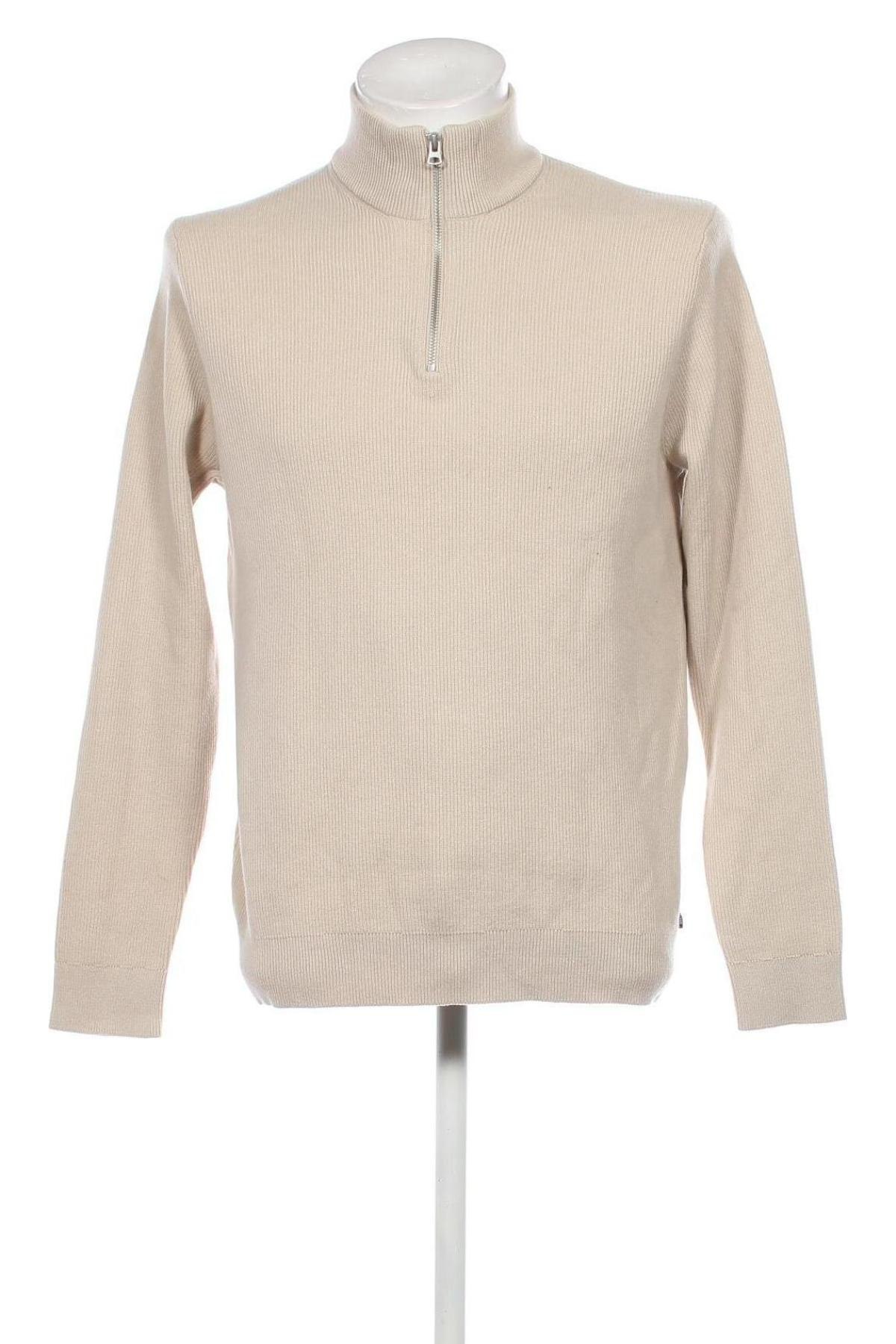 Мъжки пуловер Only & Sons, Размер L, Цвят Екрю, Цена 23,92 лв.