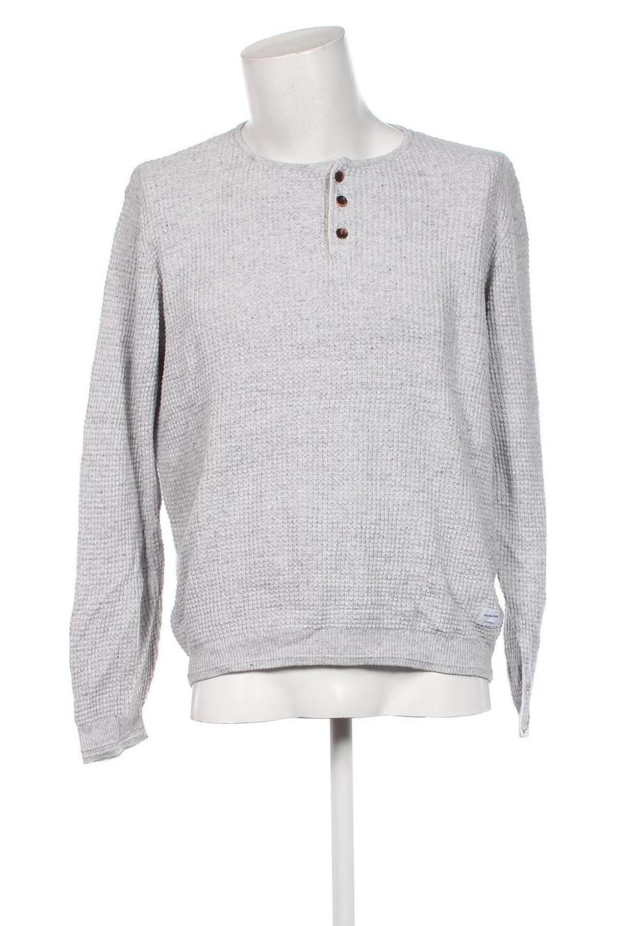 Herrenpullover Originals By Jack & Jones, Größe XL, Farbe Grau, Preis 13,96 €