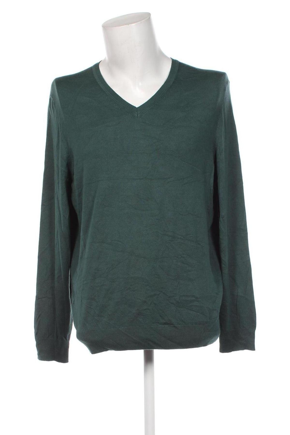 Ανδρικό πουλόβερ Oviesse, Μέγεθος XL, Χρώμα Πράσινο, Τιμή 11,12 €