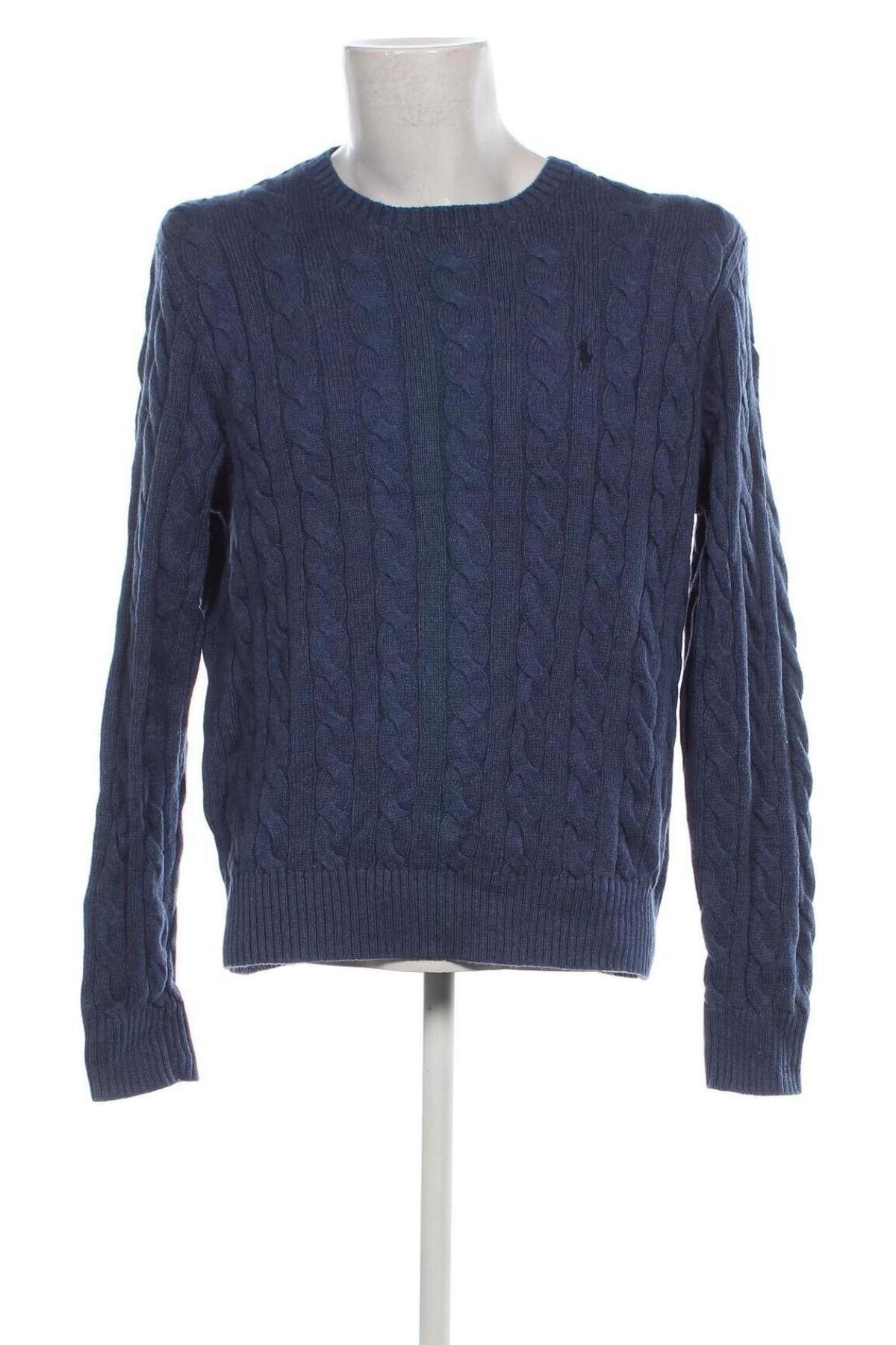 Ανδρικό πουλόβερ Polo By Ralph Lauren, Μέγεθος L, Χρώμα Μπλέ, Τιμή 80,50 €