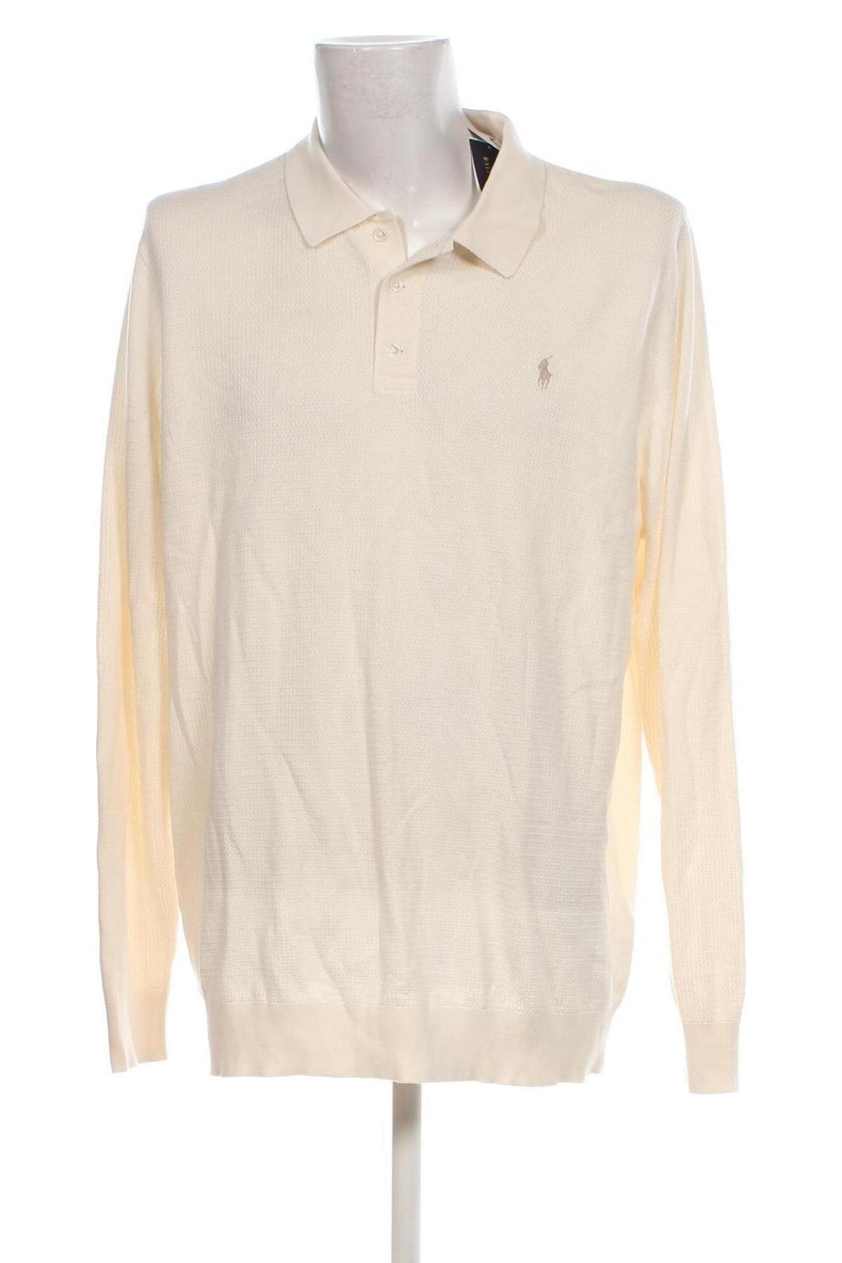 Pánsky sveter  Polo By Ralph Lauren, Veľkosť XXL, Farba Kremová, Cena  151,03 €