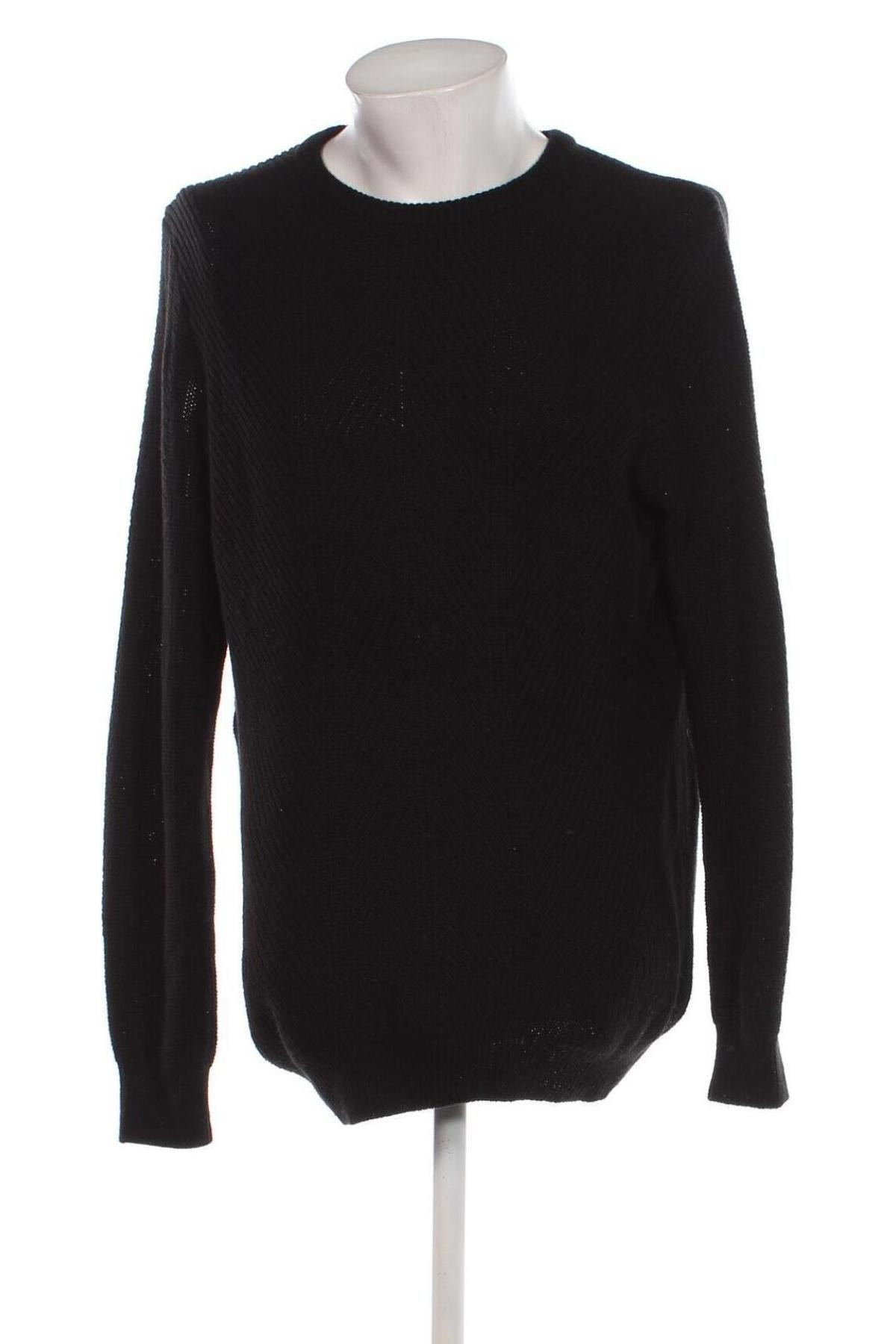 Ανδρικό πουλόβερ Primark, Μέγεθος L, Χρώμα Μαύρο, Τιμή 9,30 €