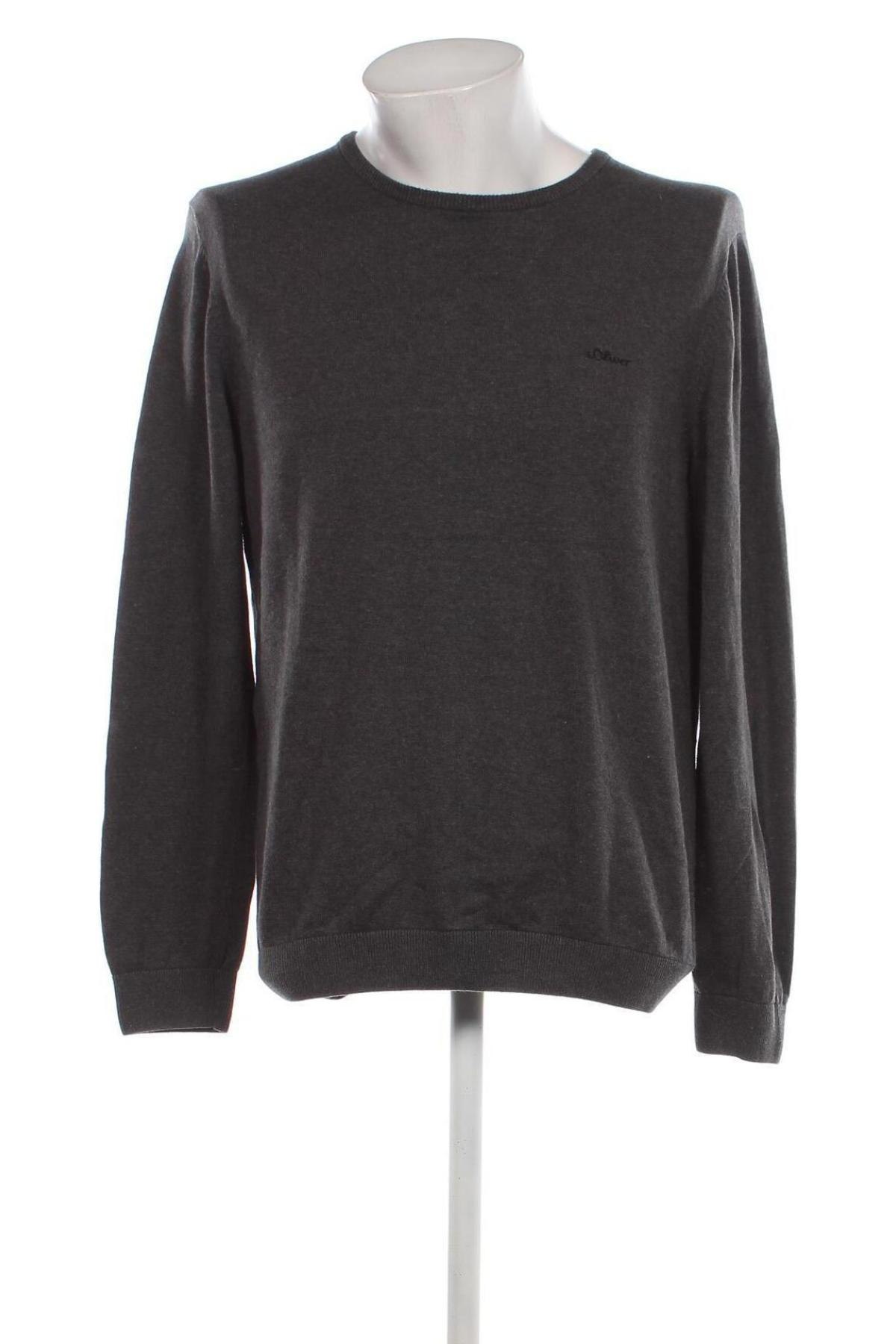 Ανδρικό πουλόβερ S.Oliver, Μέγεθος L, Χρώμα Γκρί, Τιμή 12,41 €
