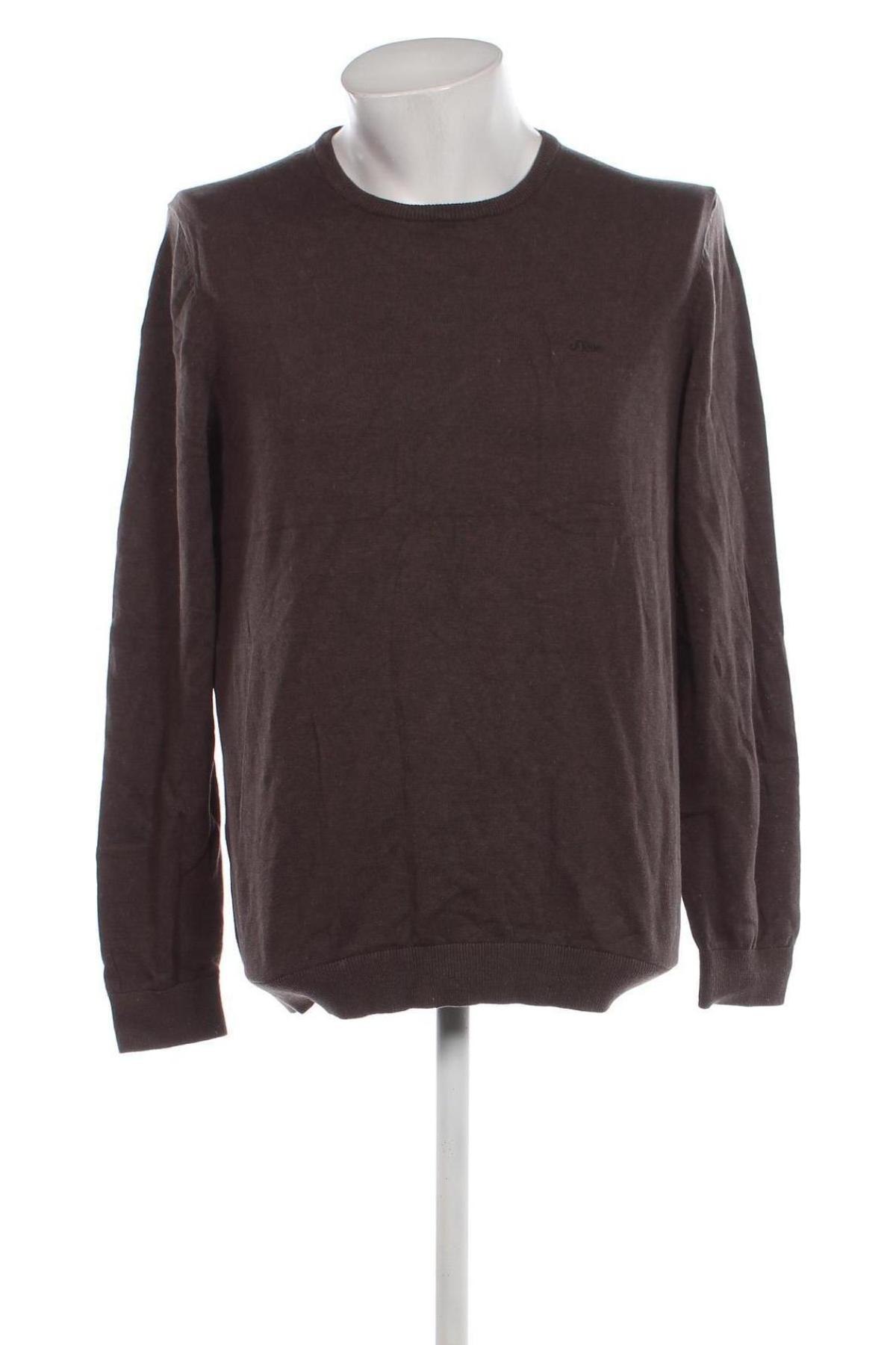 Herrenpullover S.Oliver, Größe L, Farbe Braun, Preis 14,67 €