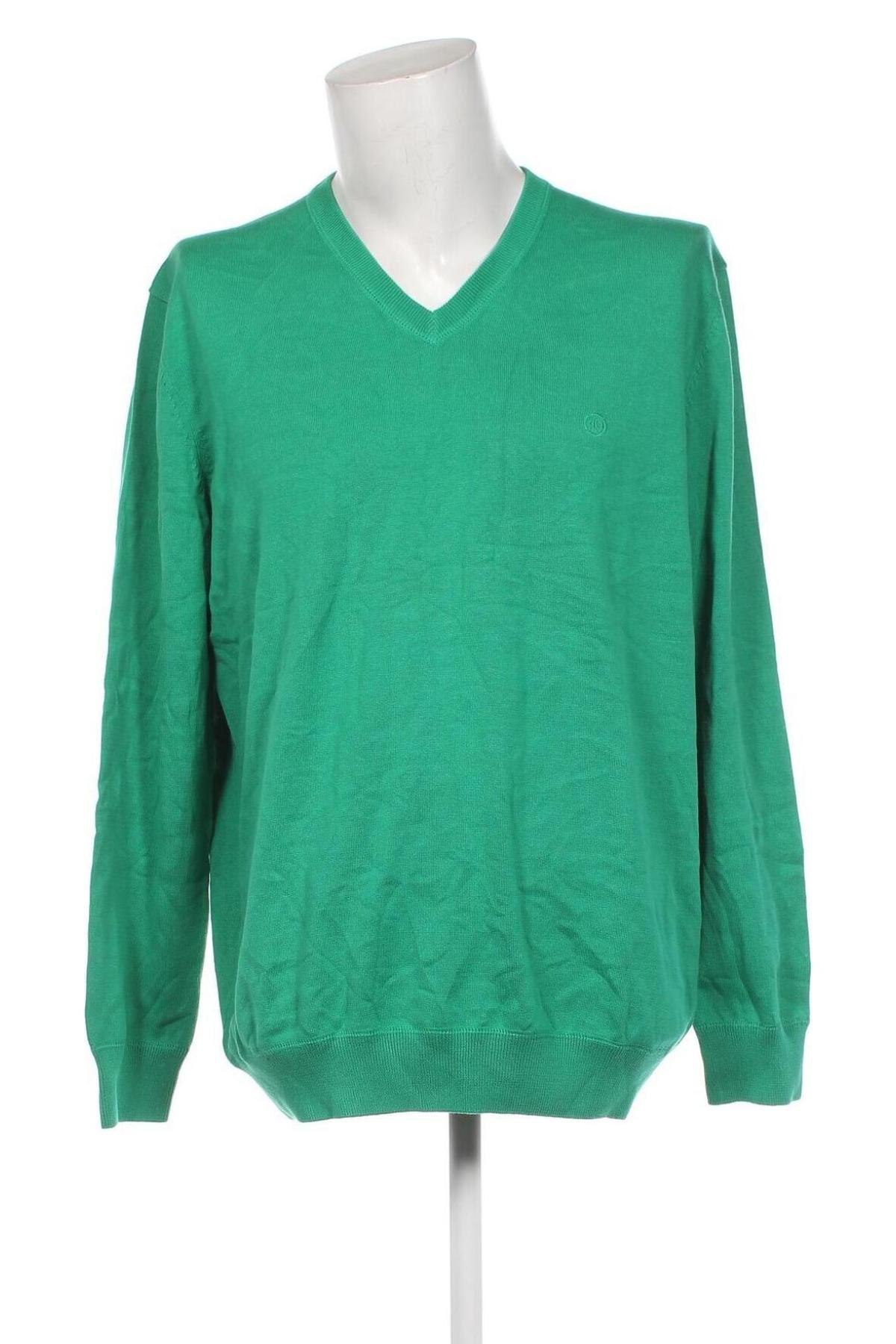 Ανδρικό πουλόβερ S.Oliver, Μέγεθος XXL, Χρώμα Πράσινο, Τιμή 11,78 €
