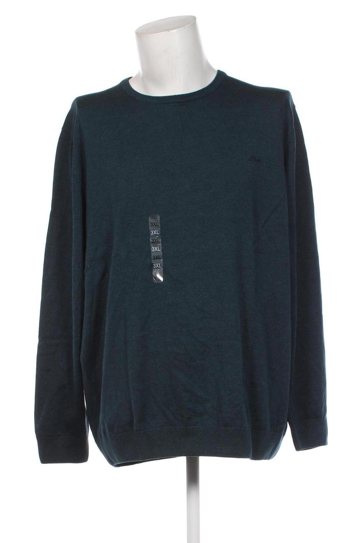 Ανδρικό πουλόβερ S.Oliver, Μέγεθος 3XL, Χρώμα Μπλέ, Τιμή 33,34 €