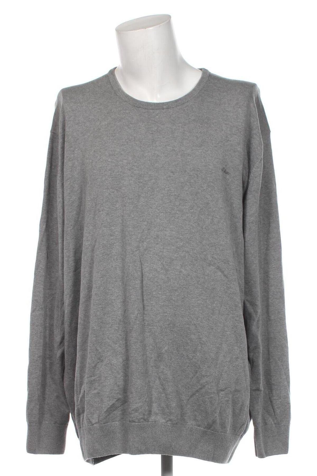 Ανδρικό πουλόβερ S.Oliver, Μέγεθος 5XL, Χρώμα Μπλέ, Τιμή 19,98 €