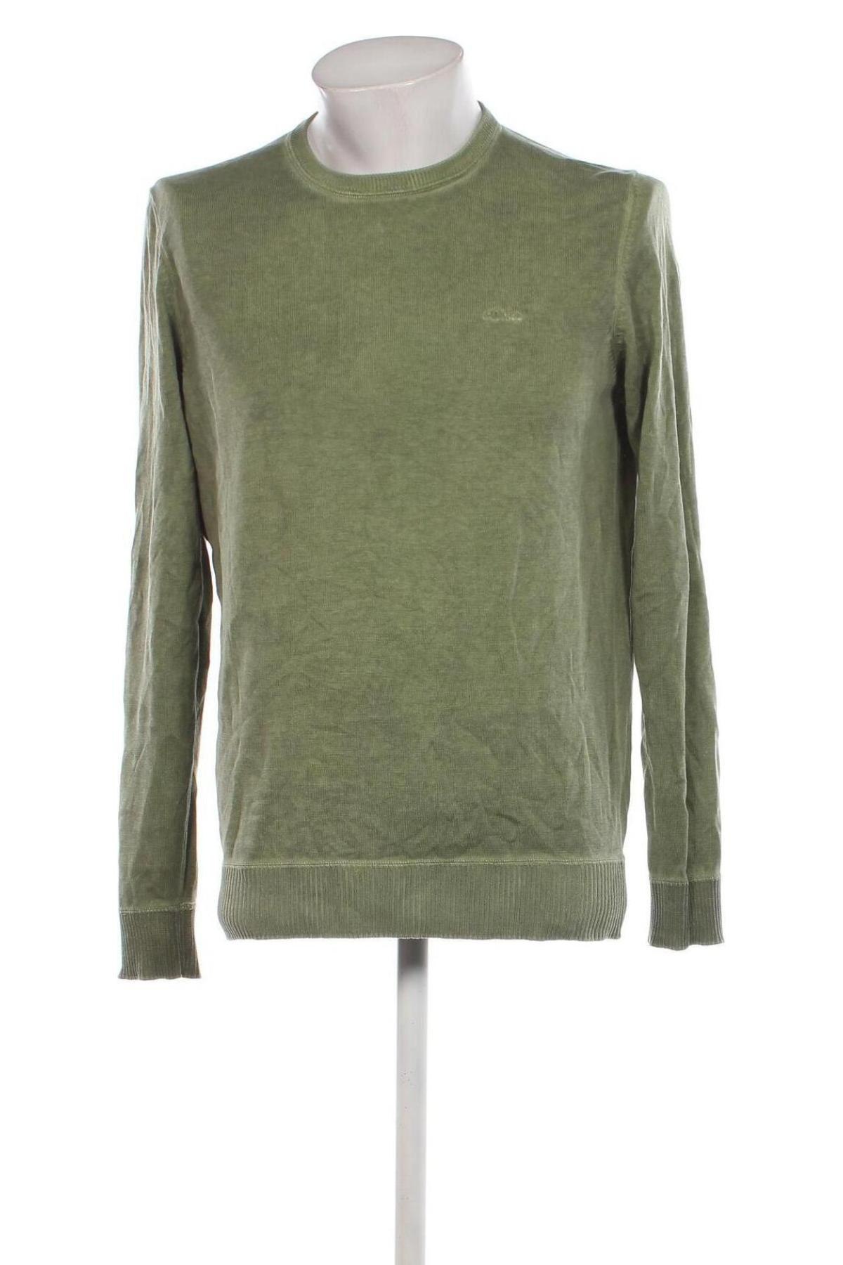 Мъжки пуловер S.Oliver, Размер L, Цвят Зелен, Цена 21,08 лв.