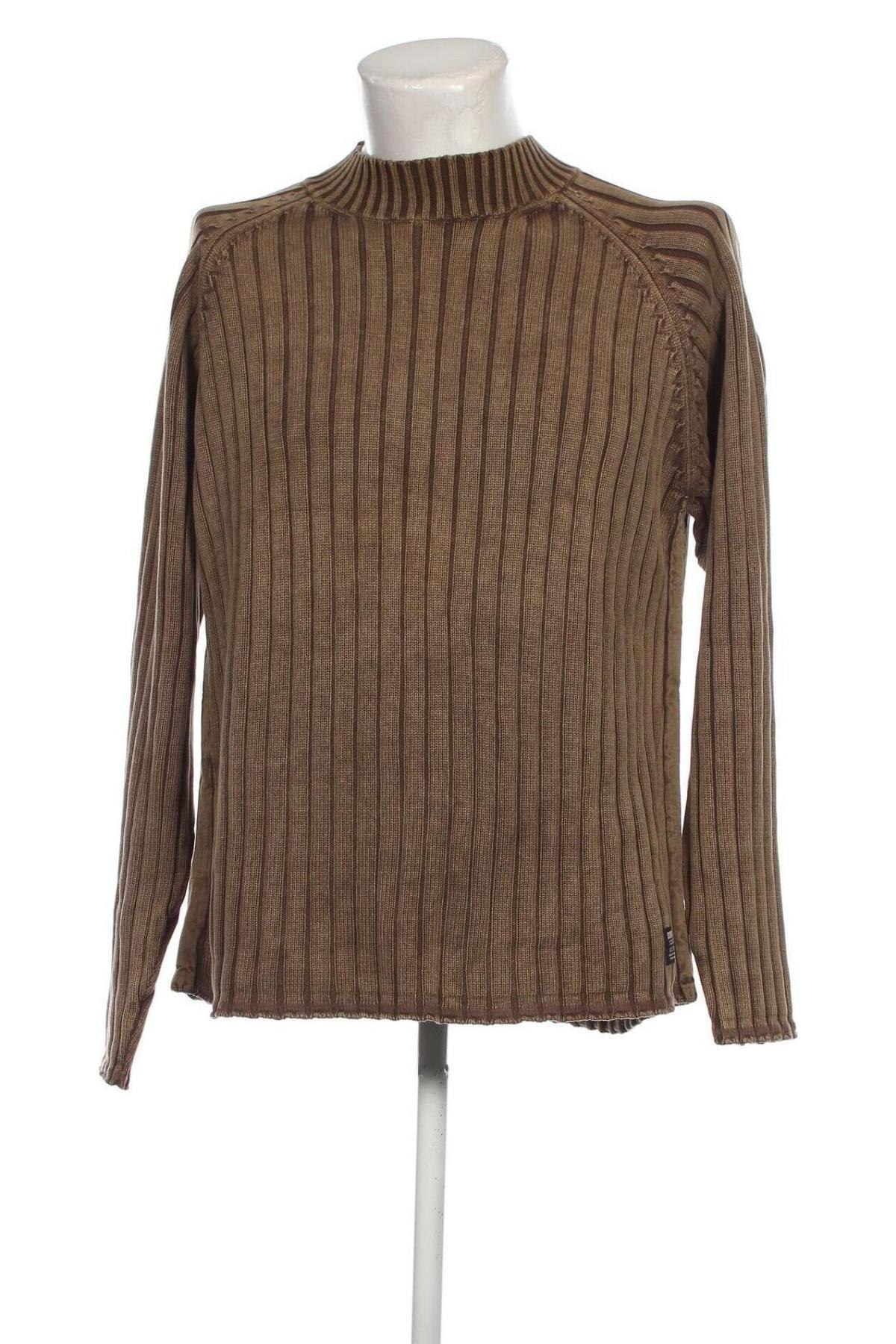 Męski sweter Scotch & Soda, Rozmiar XL, Kolor Brązowy, Cena 291,71 zł