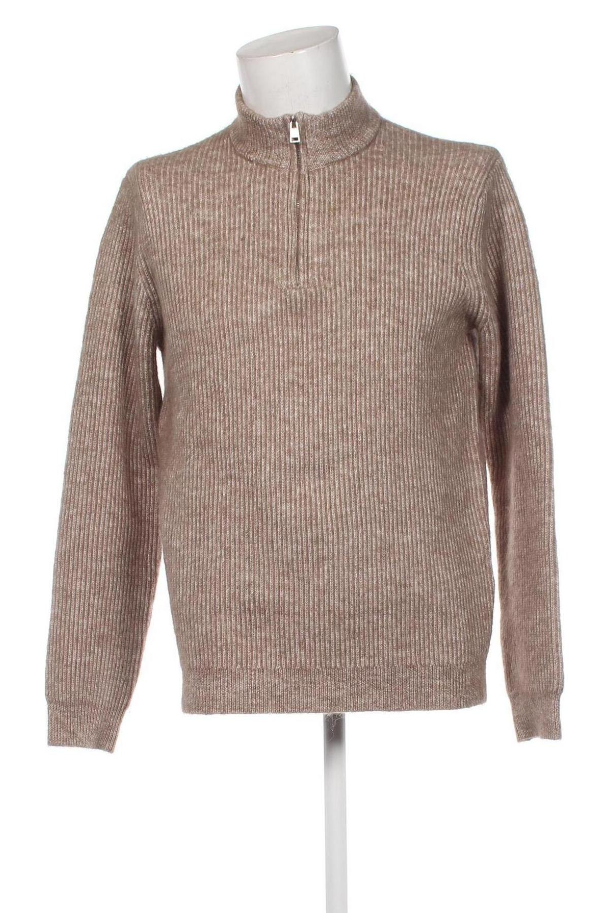 Męski sweter Selected Homme, Rozmiar L, Kolor Brązowy, Cena 133,41 zł