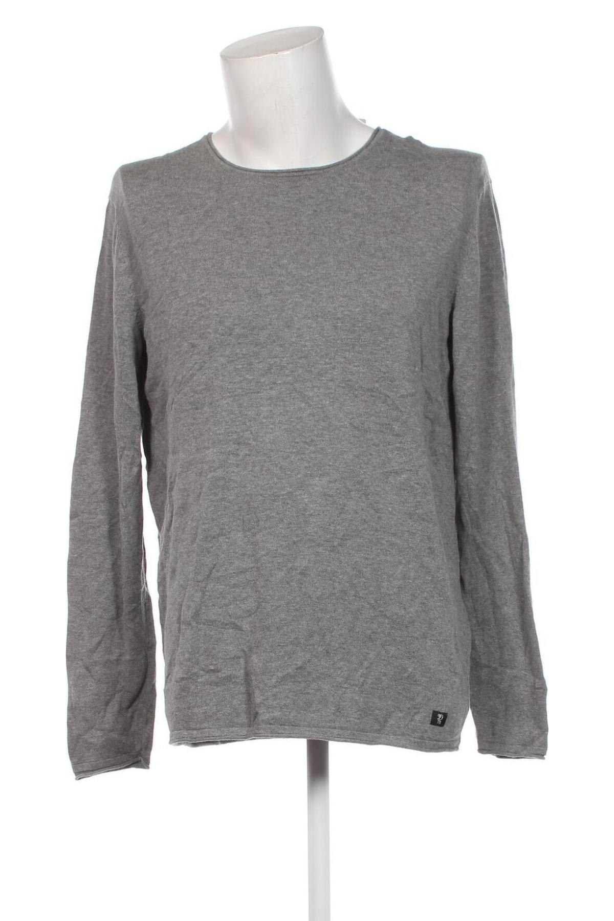 Herrenpullover Tom Tailor, Größe XL, Farbe Grau, Preis € 13,25