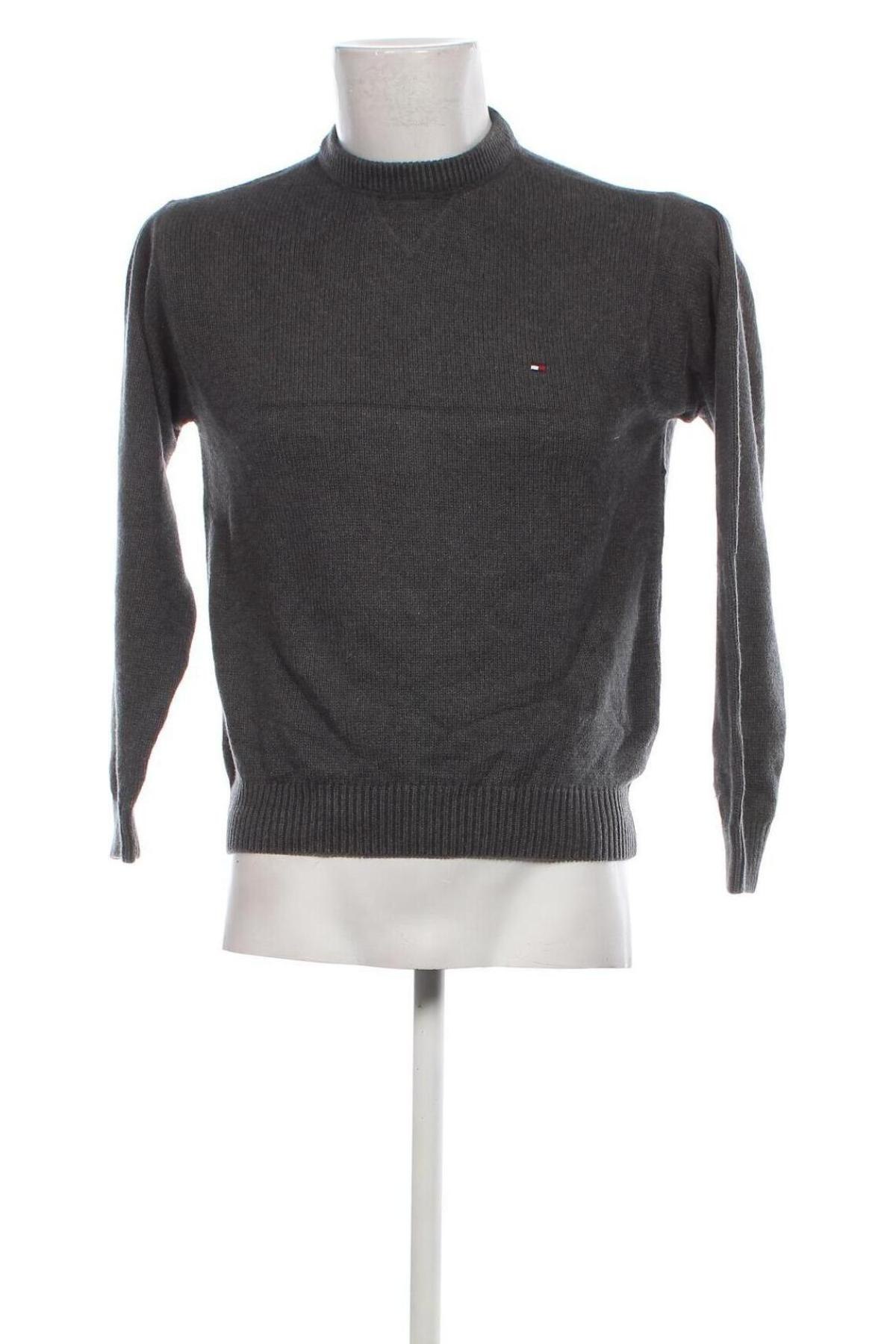 Herrenpullover Tommy Hilfiger, Größe S, Farbe Grau, Preis 37,16 €