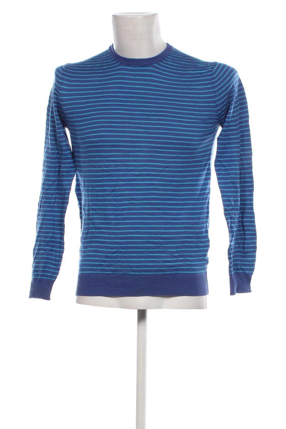 Ανδρικό πουλόβερ United Colors Of Benetton, Μέγεθος S, Χρώμα Μπλέ, Τιμή 11,36 €