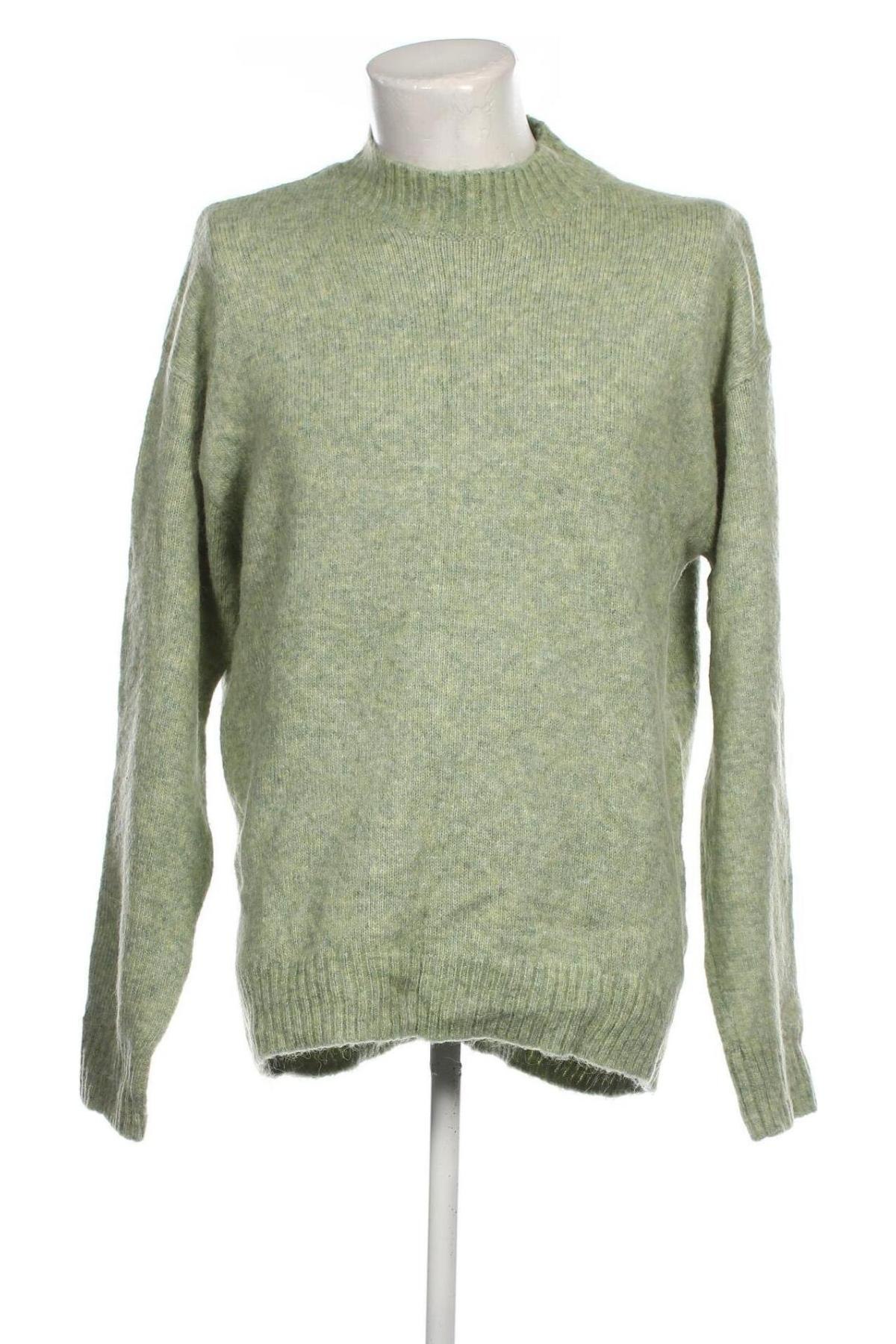 Мъжки пуловер Your Turn, Размер M, Цвят Зелен, Цена 17,34 лв.