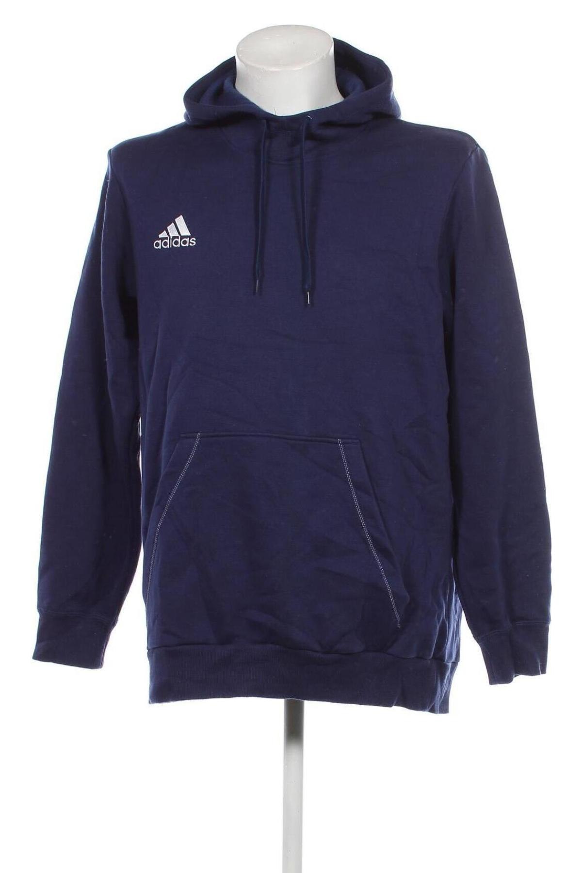 Ανδρικό φούτερ Adidas, Μέγεθος XL, Χρώμα Μπλέ, Τιμή 28,92 €