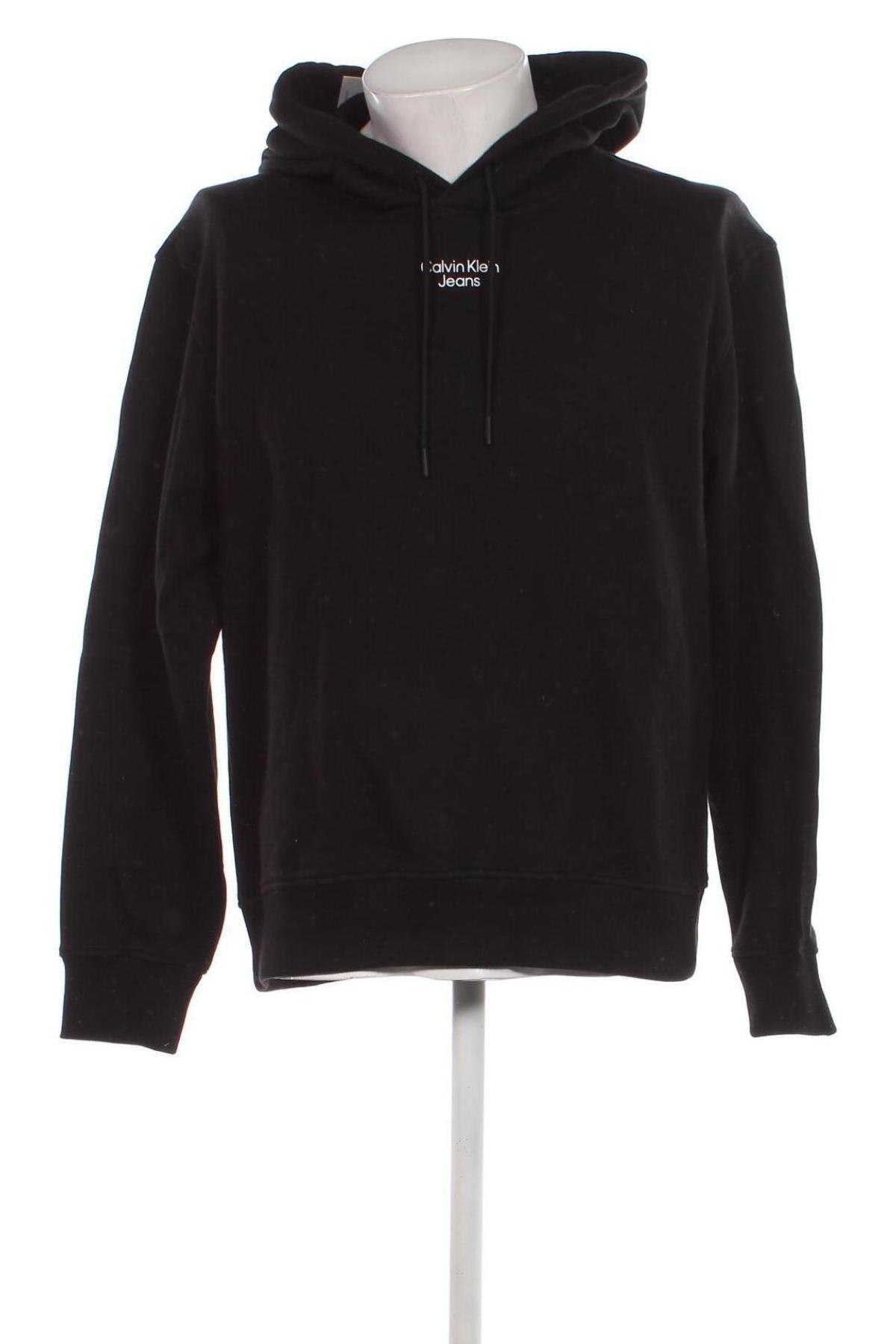 Ανδρικό φούτερ Calvin Klein Jeans, Μέγεθος M, Χρώμα Μαύρο, Τιμή 44,23 €