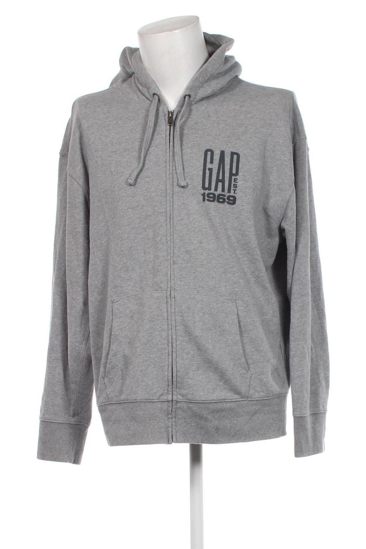 Herren Sweatshirt Gap, Größe L, Farbe Grau, Preis € 9,39