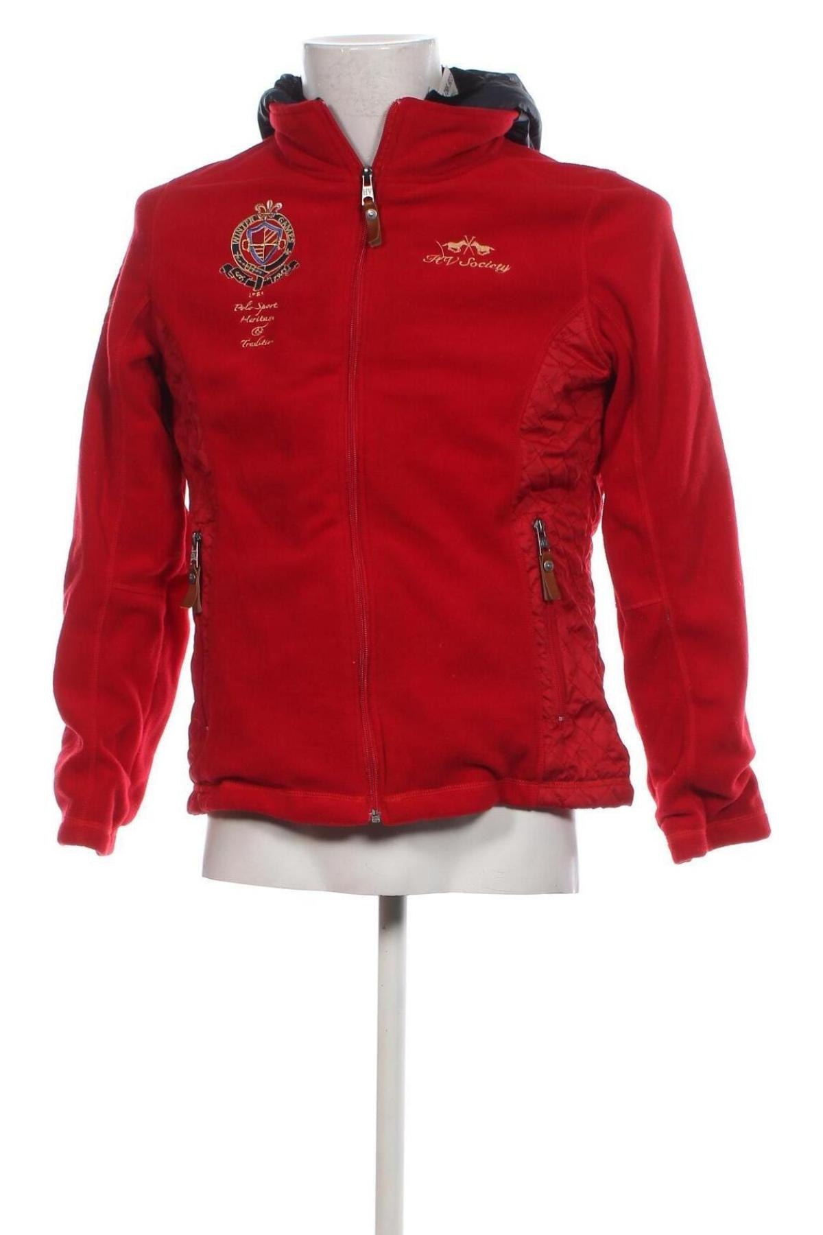 Herren Sweatshirt Hv Polo, Größe XL, Farbe Rot, Preis 14,13 €