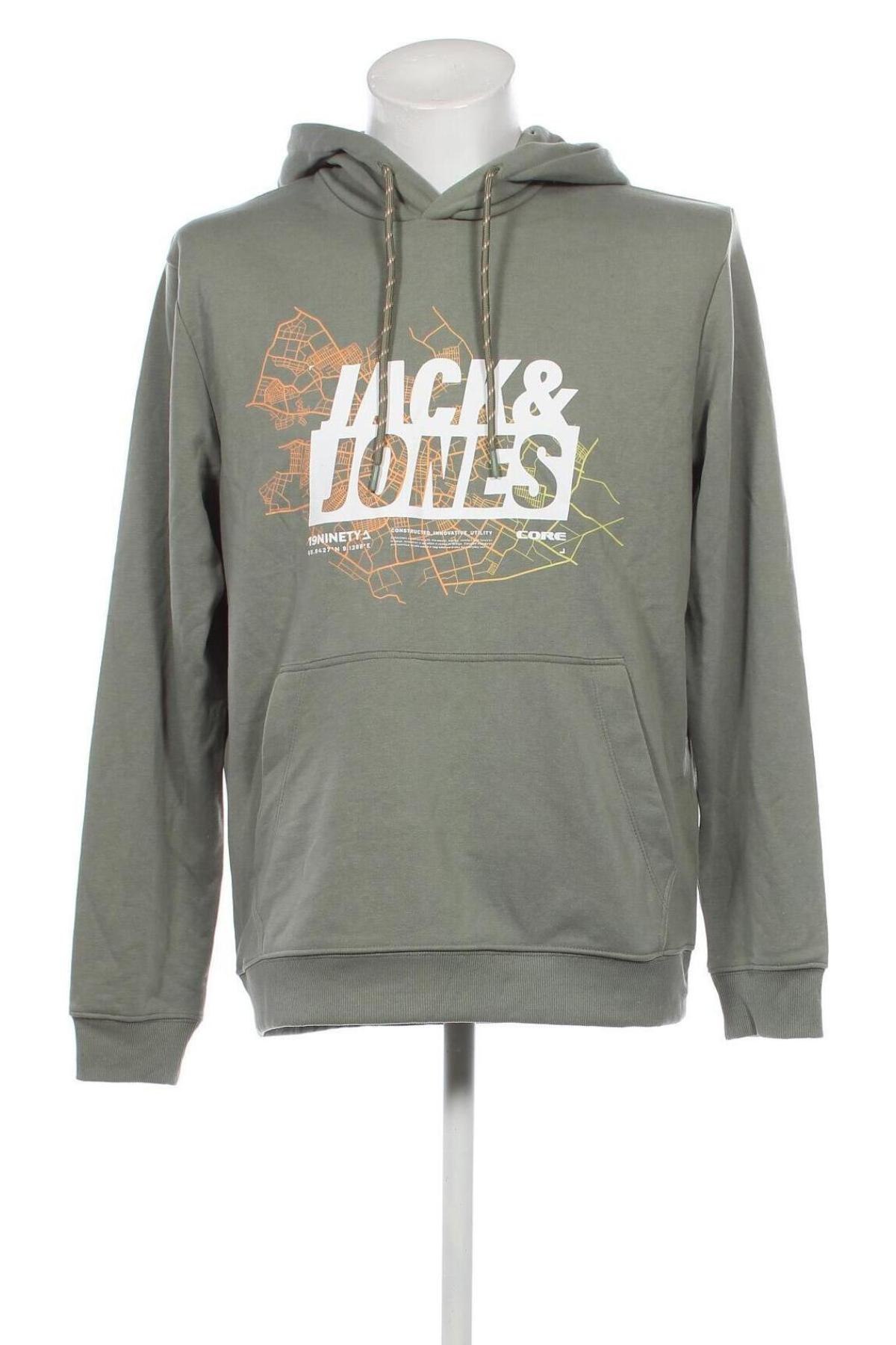 Herren Sweatshirt Jack & Jones, Größe XL, Farbe Grün, Preis € 16,91