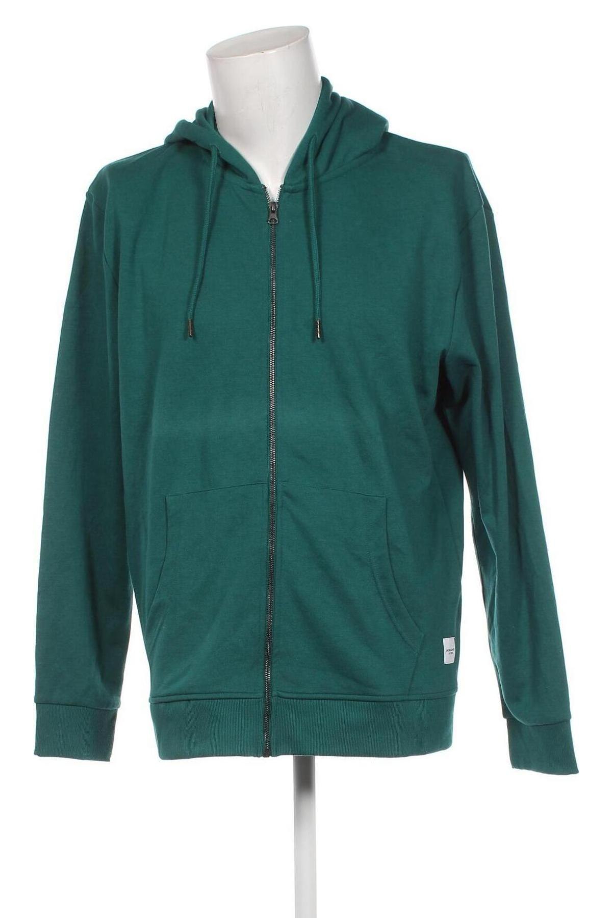 Pánska mikina  Jack & Jones, Veľkosť XXL, Farba Zelená, Cena  19,02 €