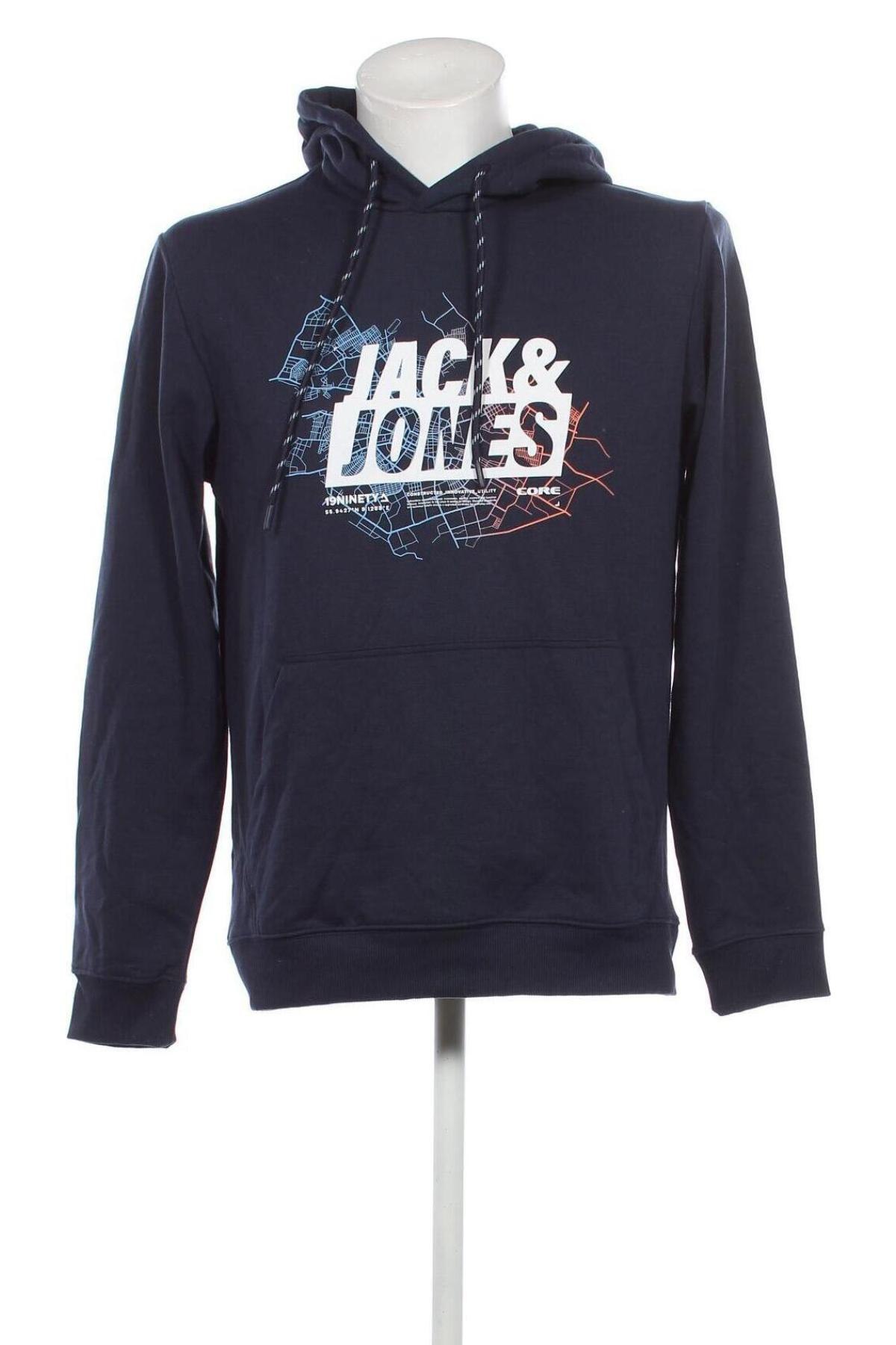 Herren Sweatshirt Jack & Jones, Größe L, Farbe Blau, Preis € 16,91