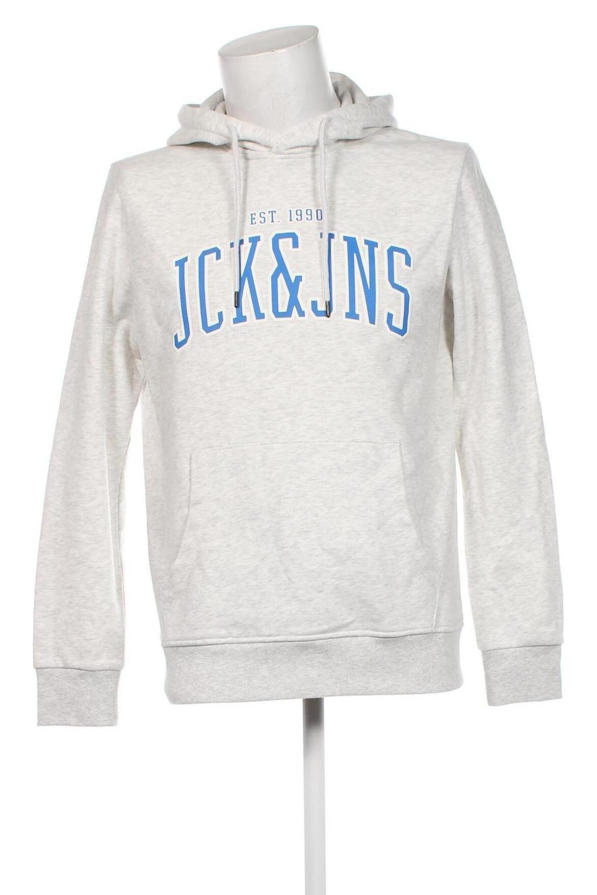 Herren Sweatshirt Jack & Jones, Größe L, Farbe Grau, Preis € 16,91
